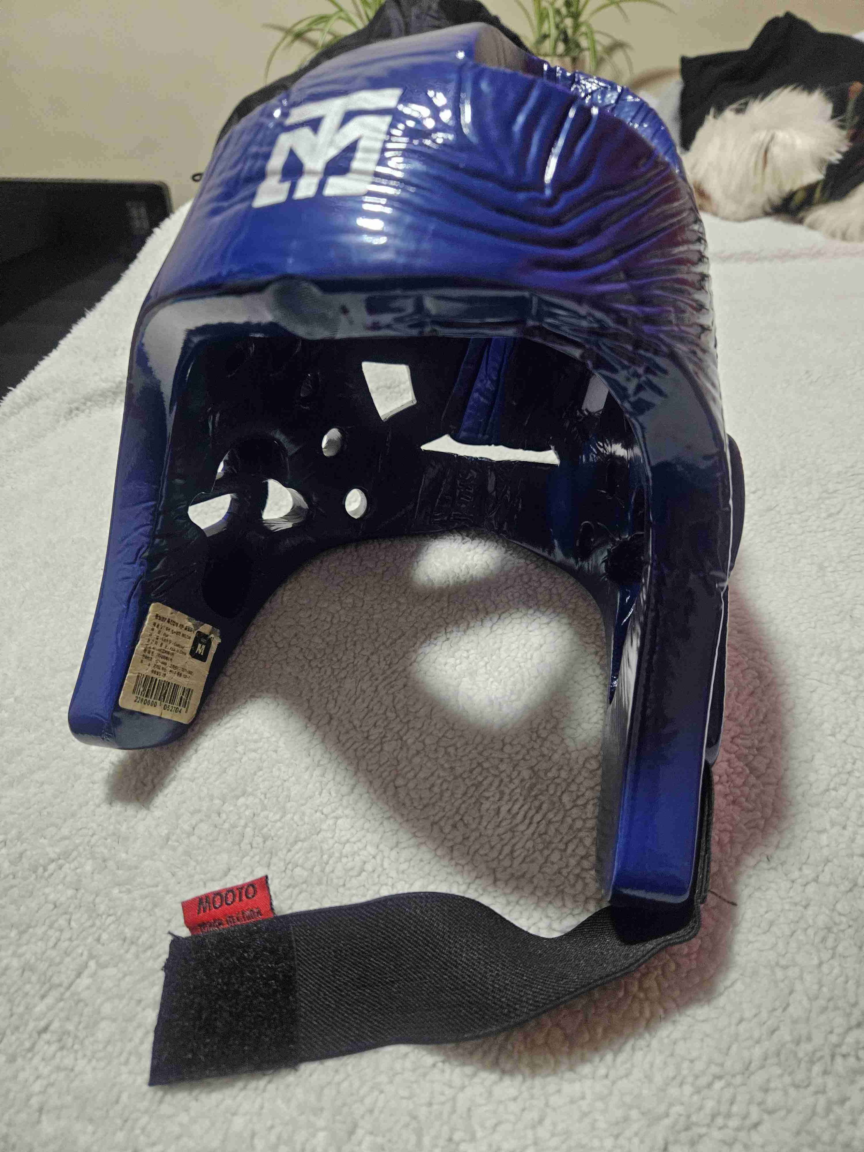 Casco de taekwondo azul - miniatura 6