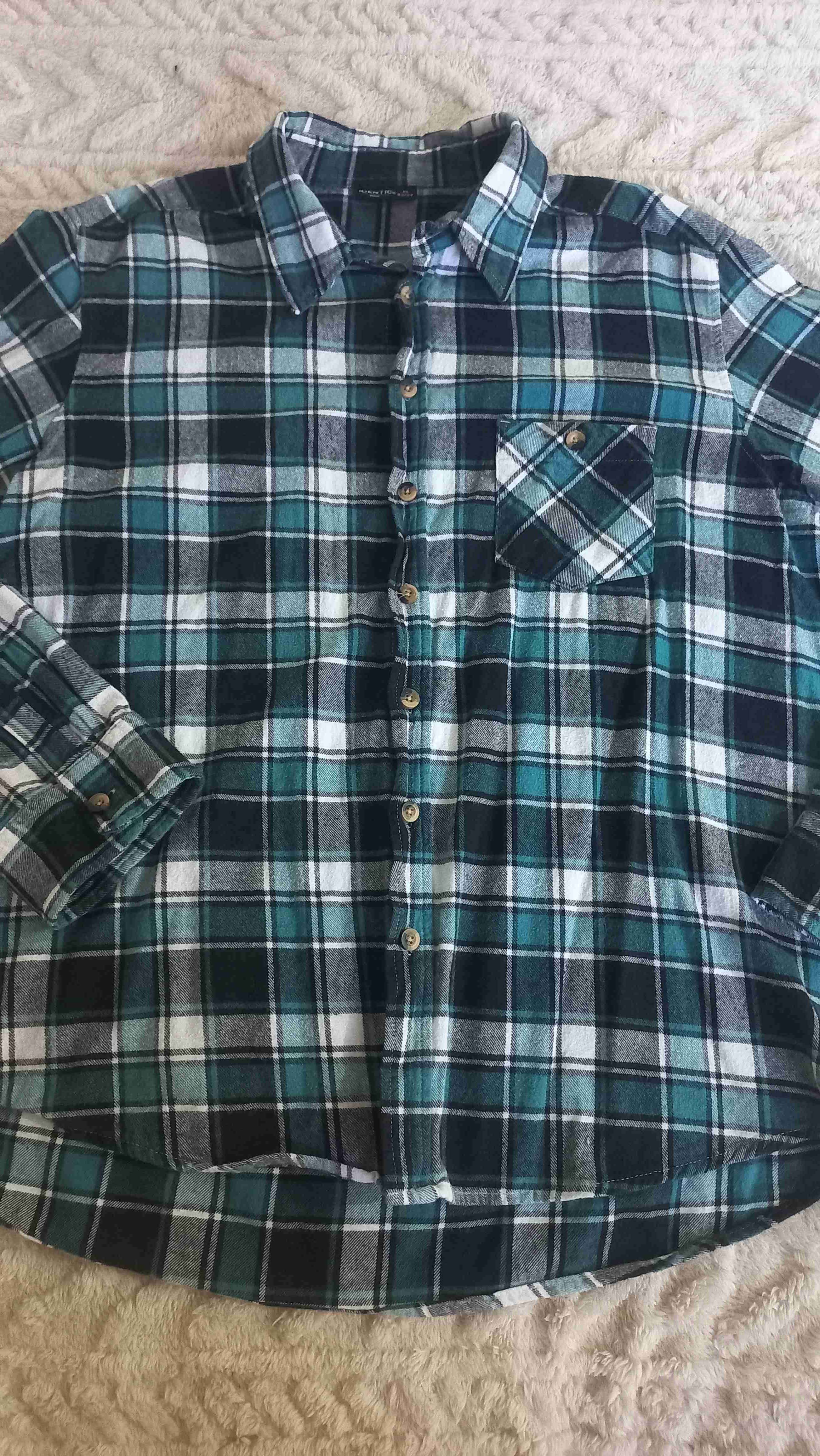 Camisa de franela a cuadros - miniatura 2