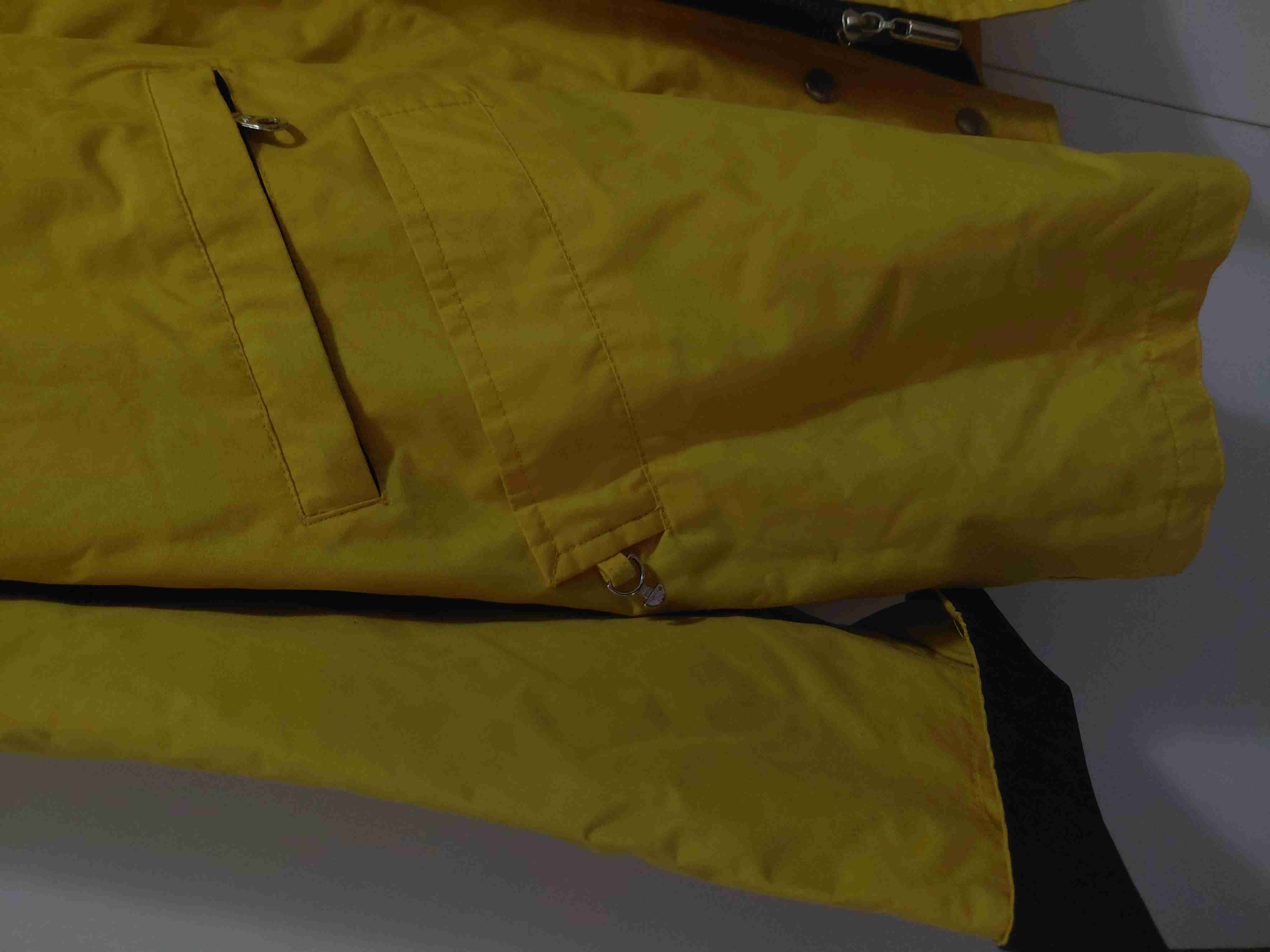 Parka Nordic Talla M Color Amarillo Vibrante! - miniatura 4