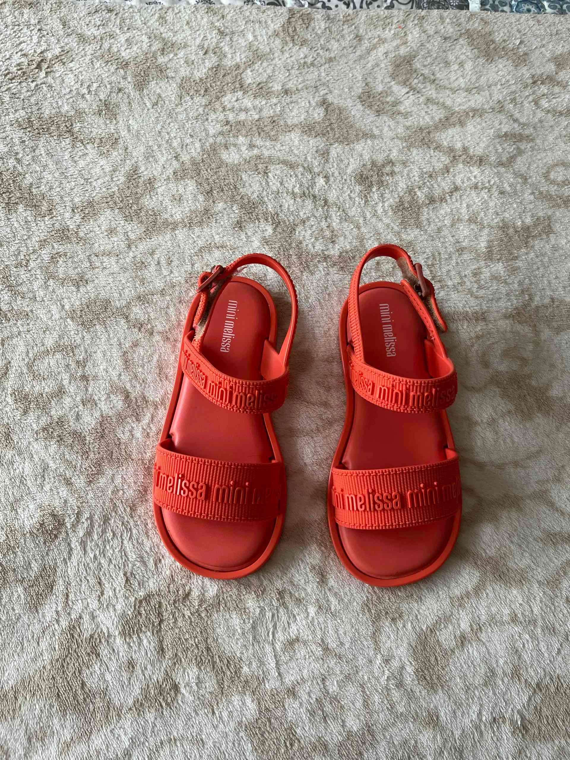 Sandalias Naranjas Mini Melissa - miniatura 2