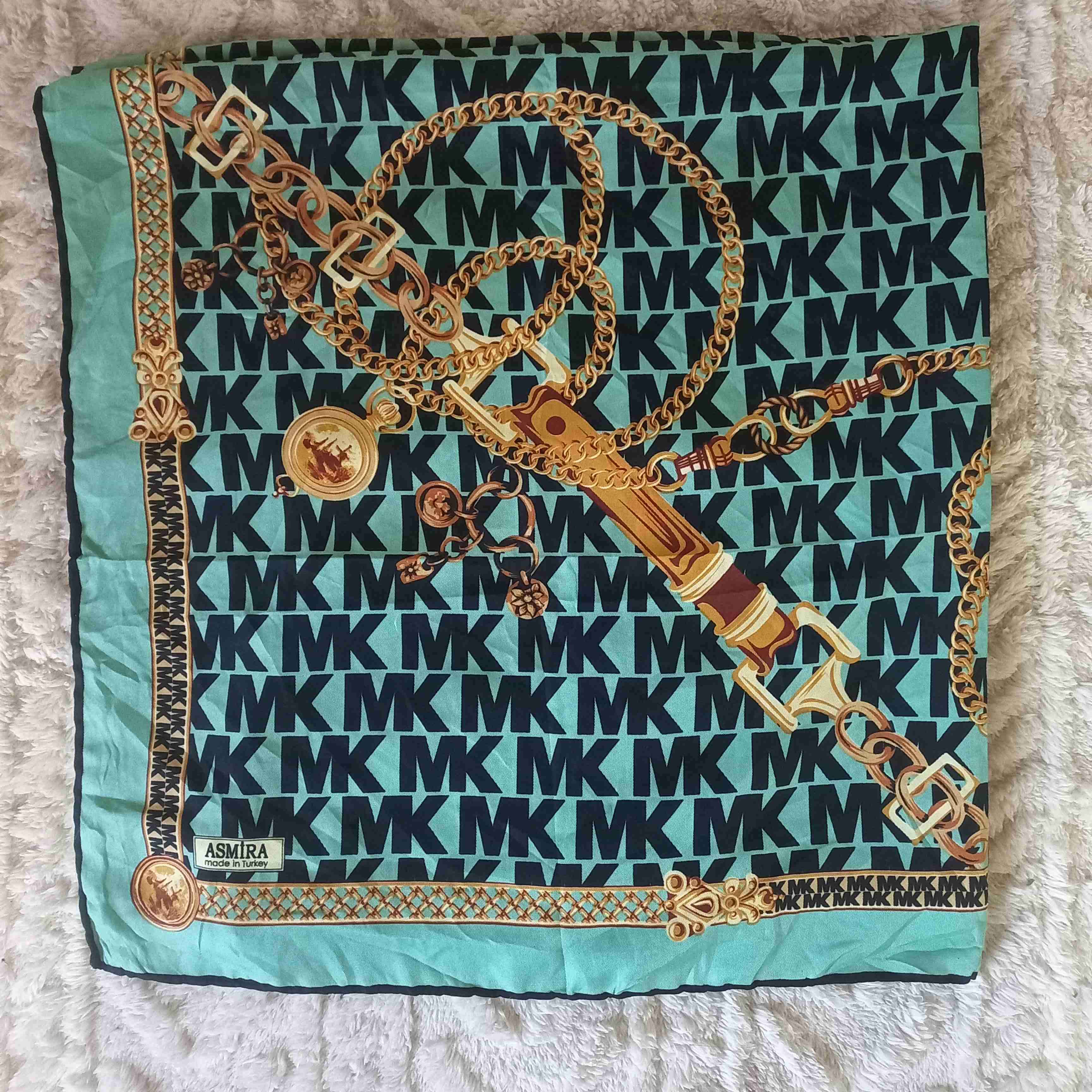 Pañuelo de seda MK x Asmira - miniatura 2