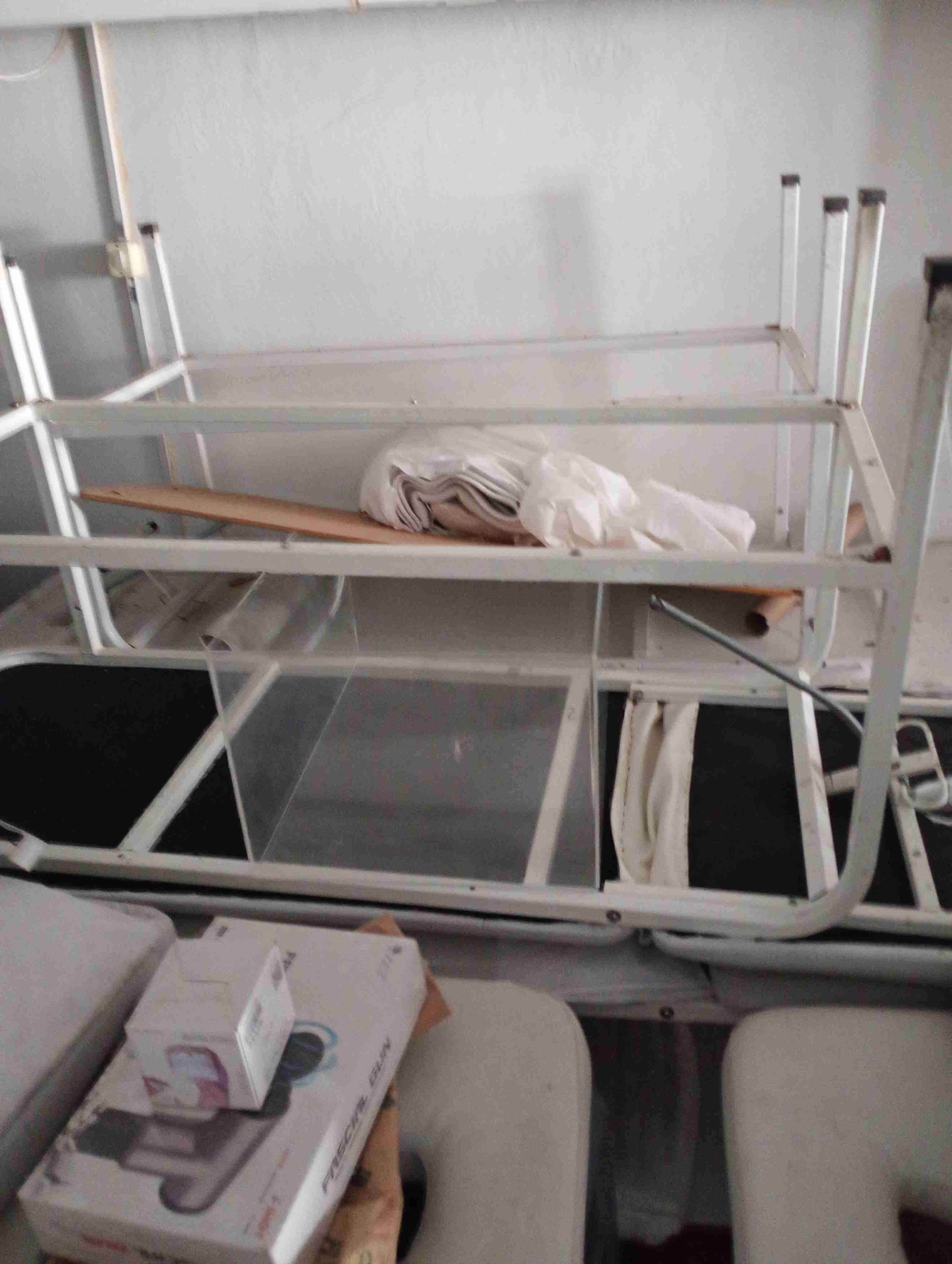 Camilla de masaje plegable beige - miniatura 3