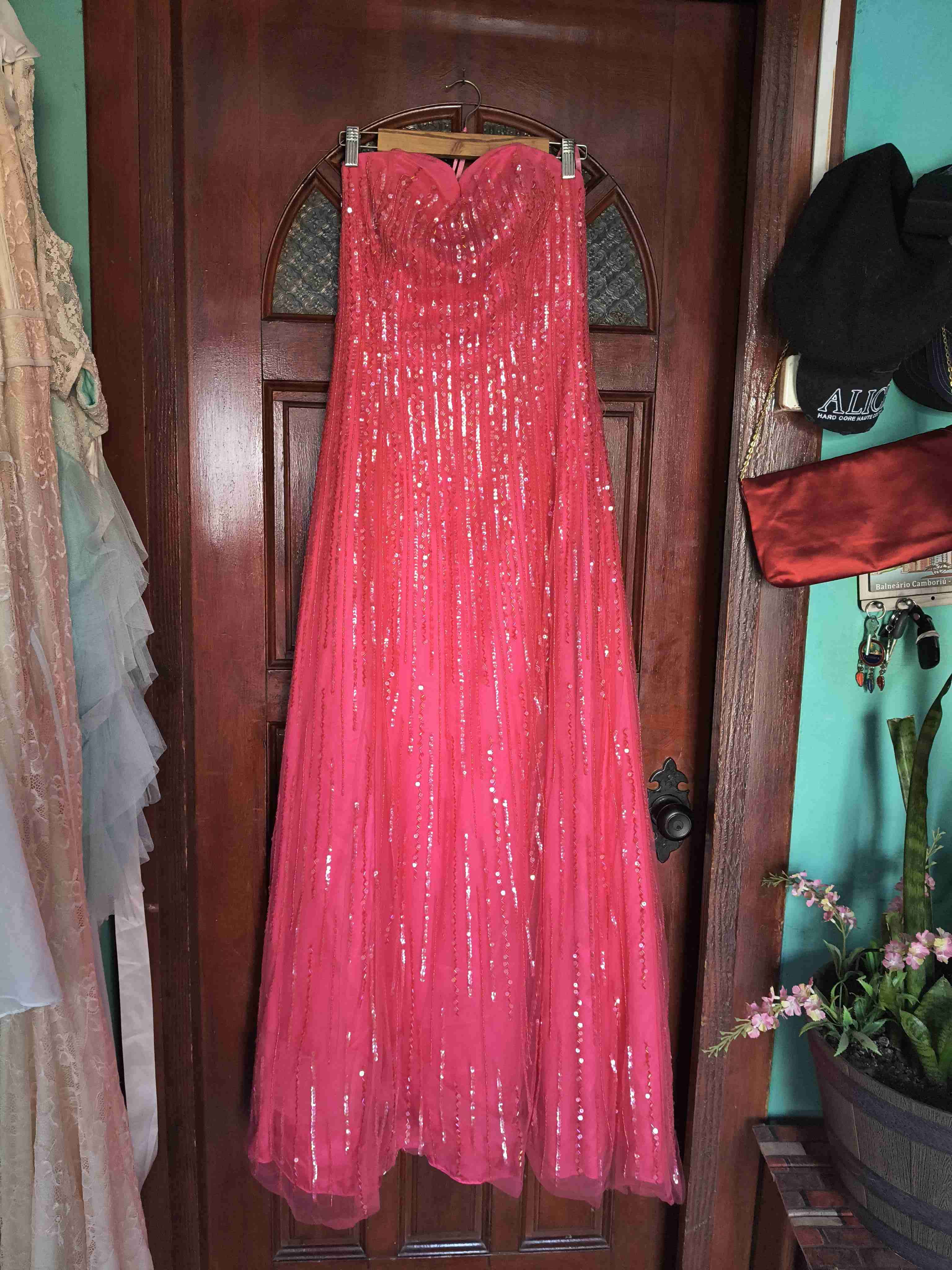 Abrigo de piel beige - miniatura 3