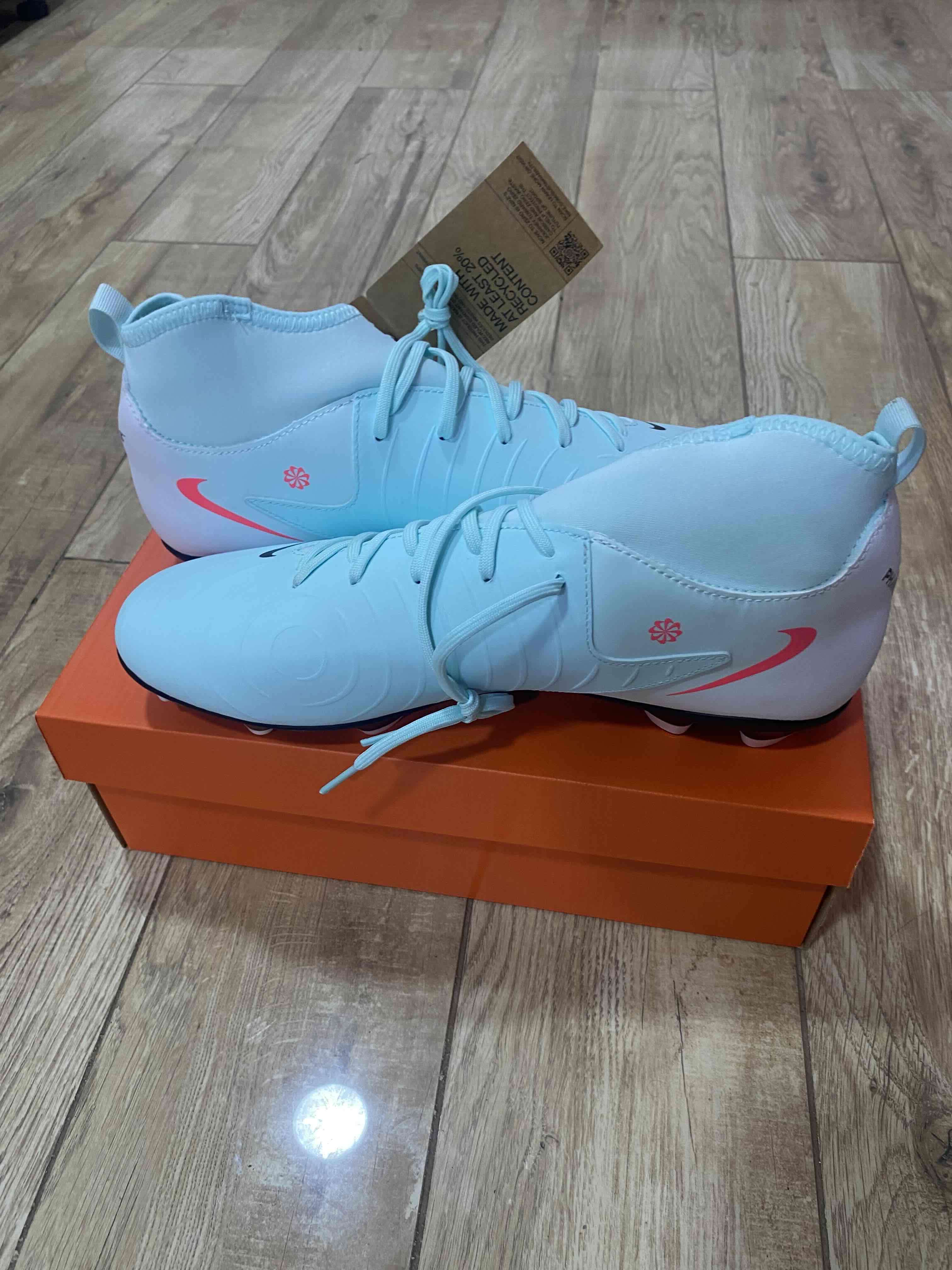 Zapatos de fútbol turquesa Nike - miniatura 6