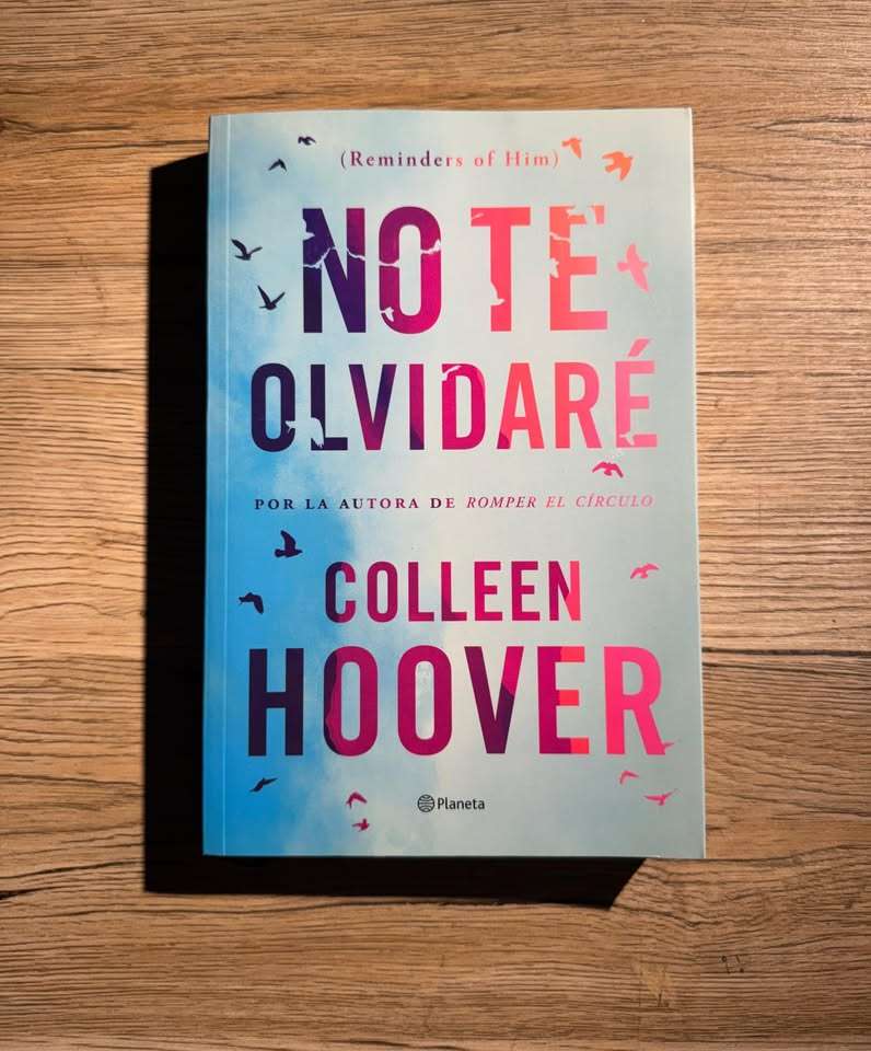 Libro 'No Te Olvidaré' de Colleen Hoover