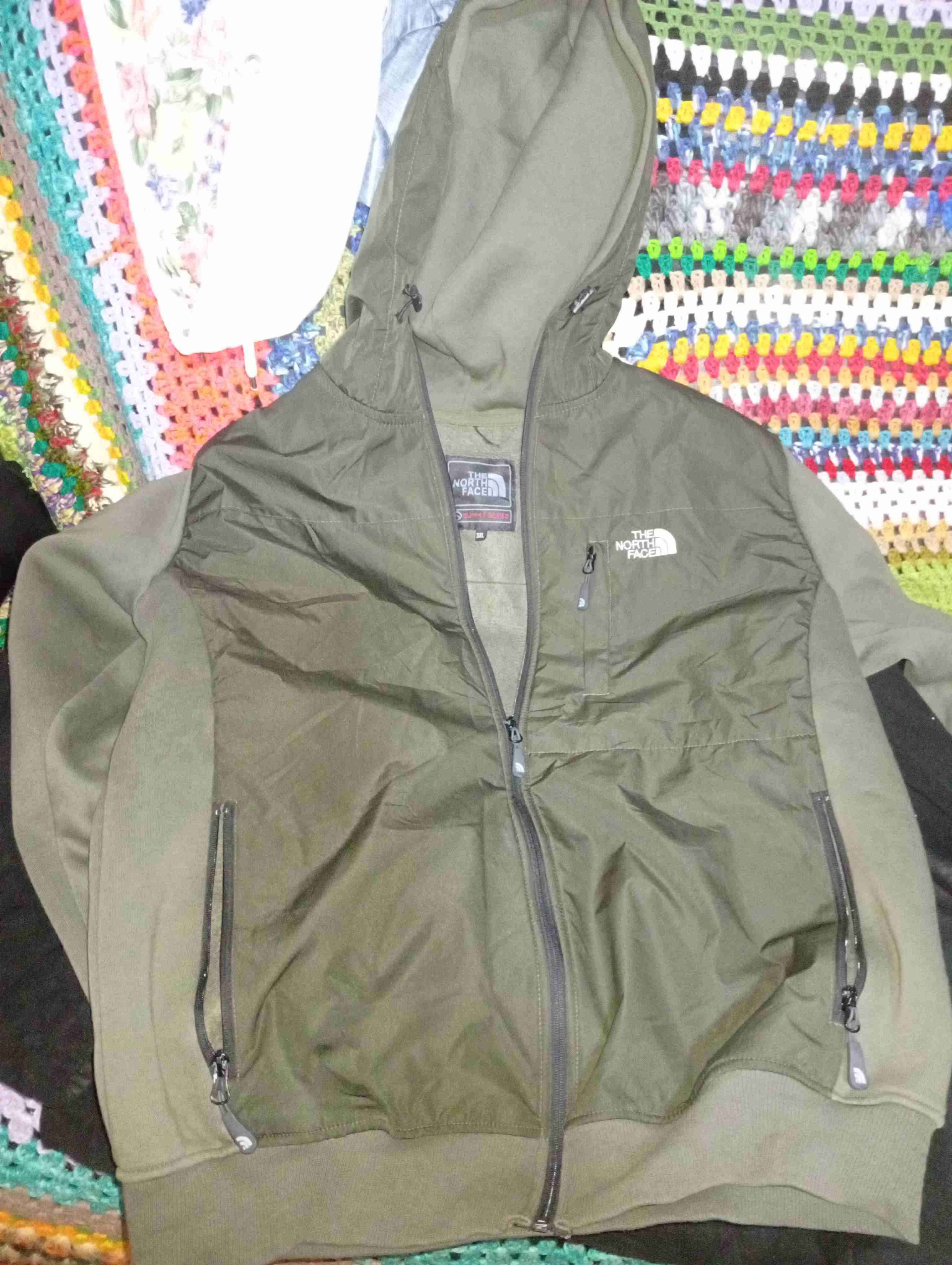 Chaqueta verde The North Face - miniatura 2
