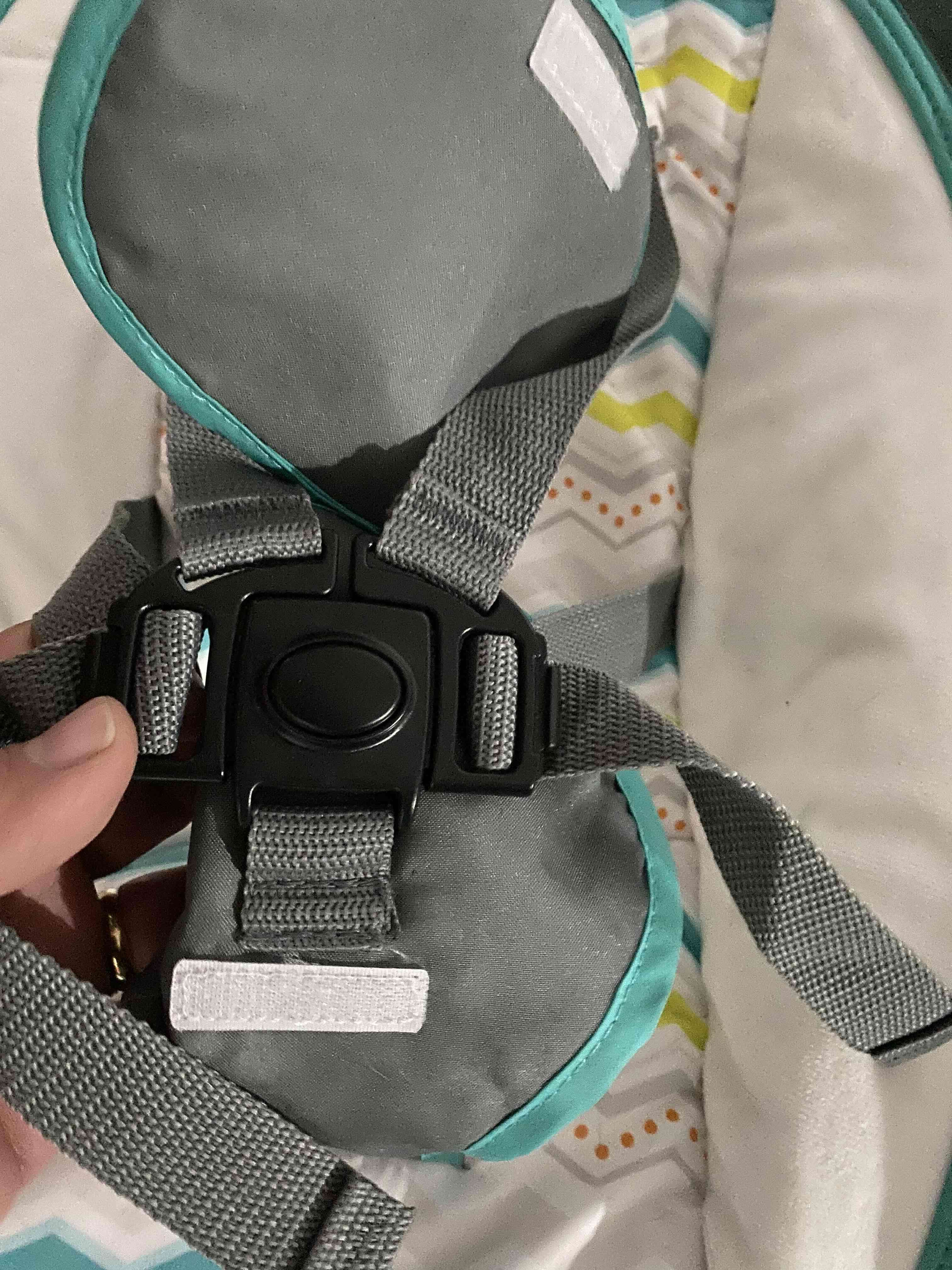 Silla mecedora para bebé gris - miniatura 4