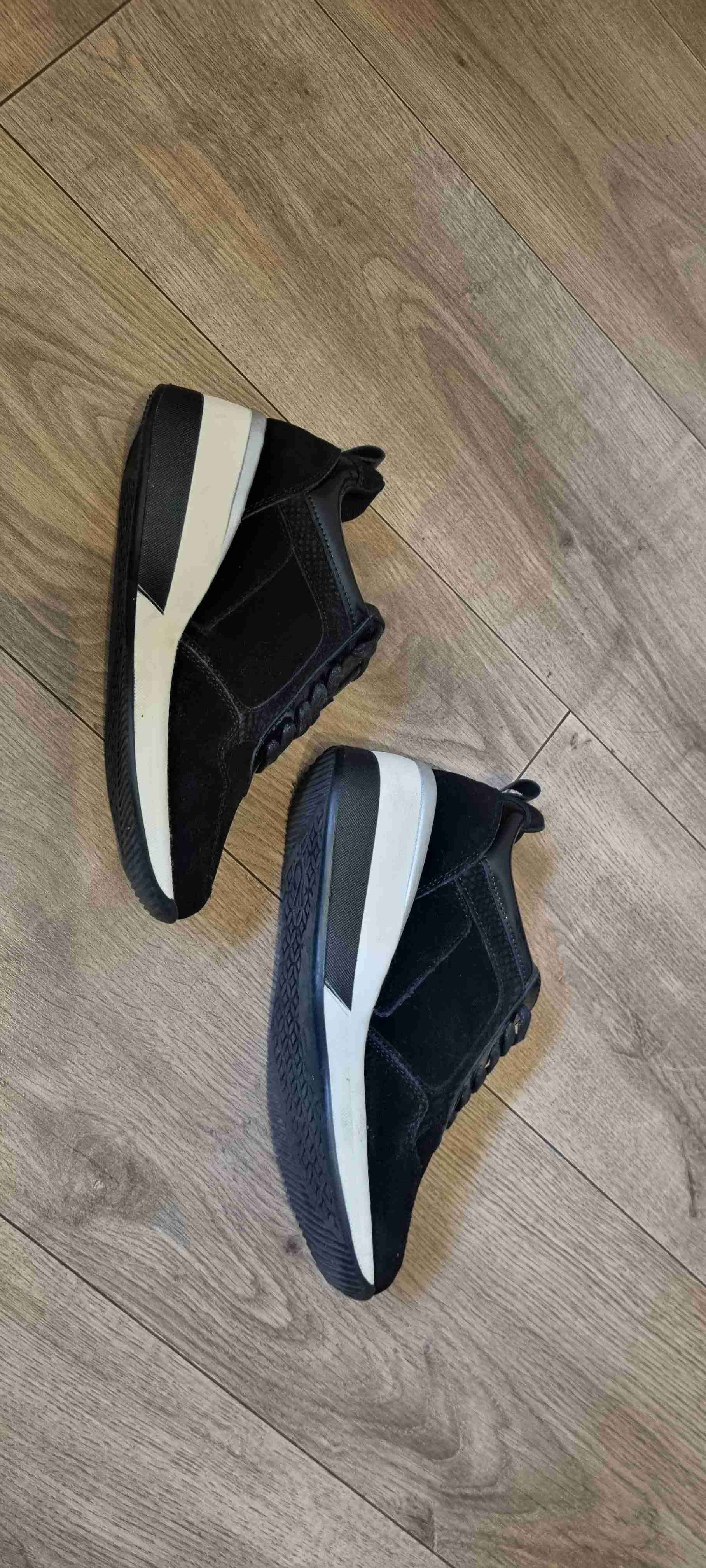 Zapatillas deportivas negras plataforma - miniatura 4