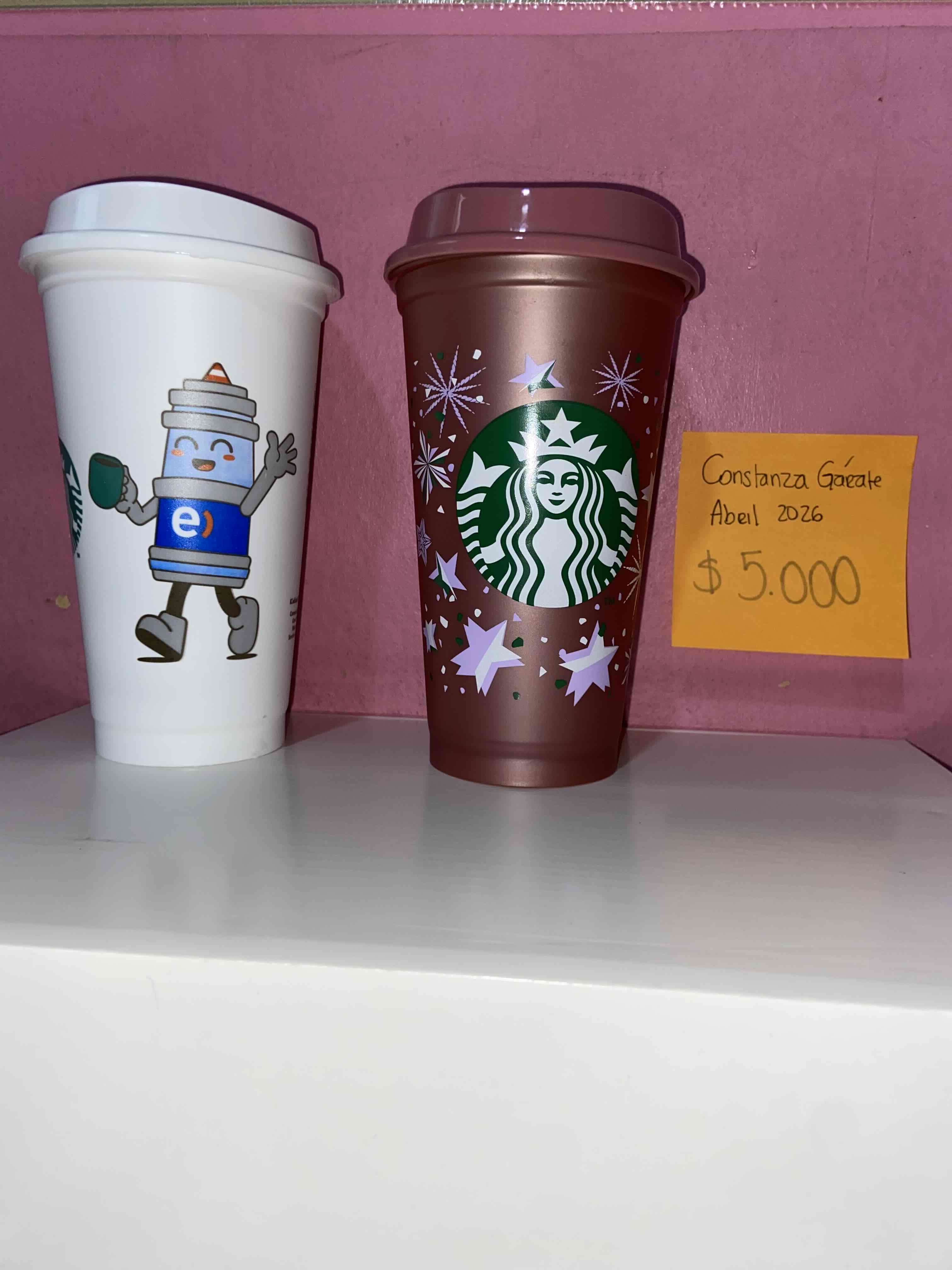 Vasos reutilizables Starbucks