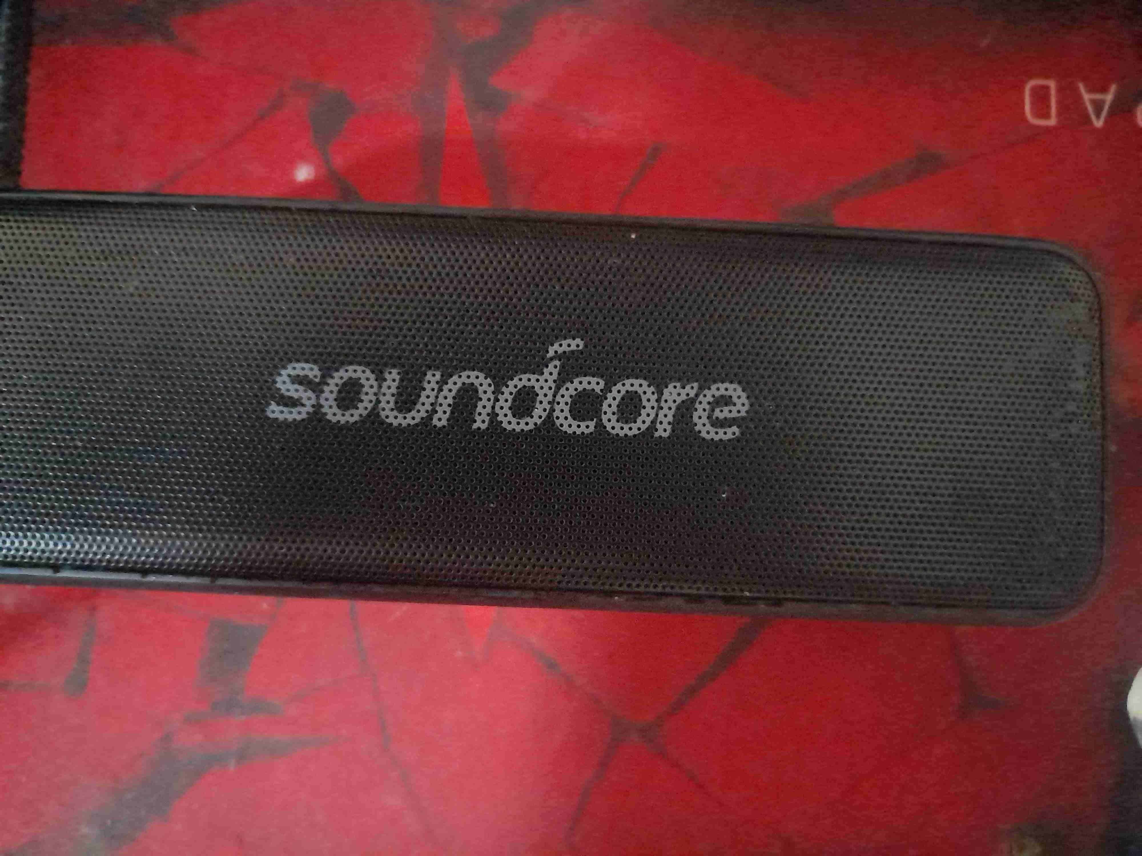 Parlante portátil Soundcore negro ⚫🔊