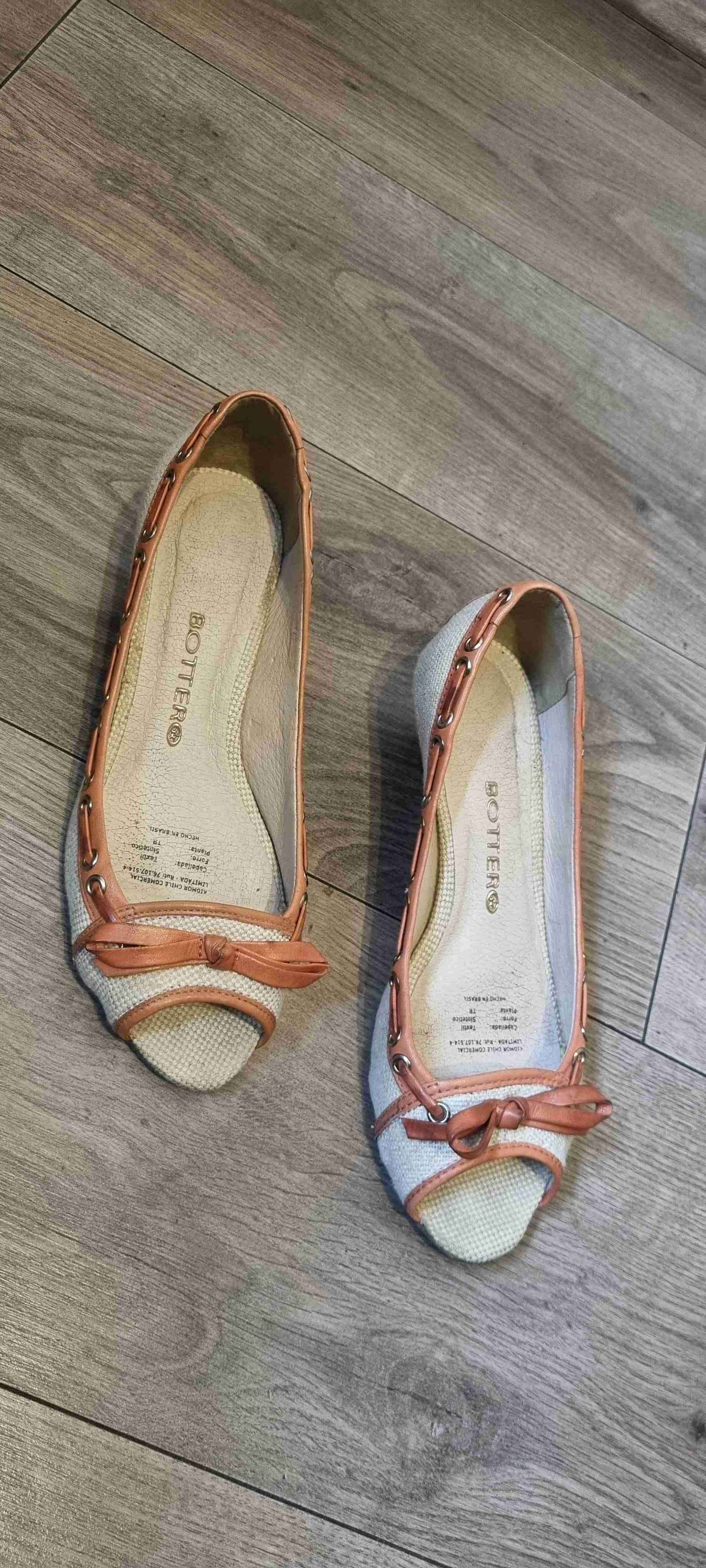 Zapatos planos Bottero beige