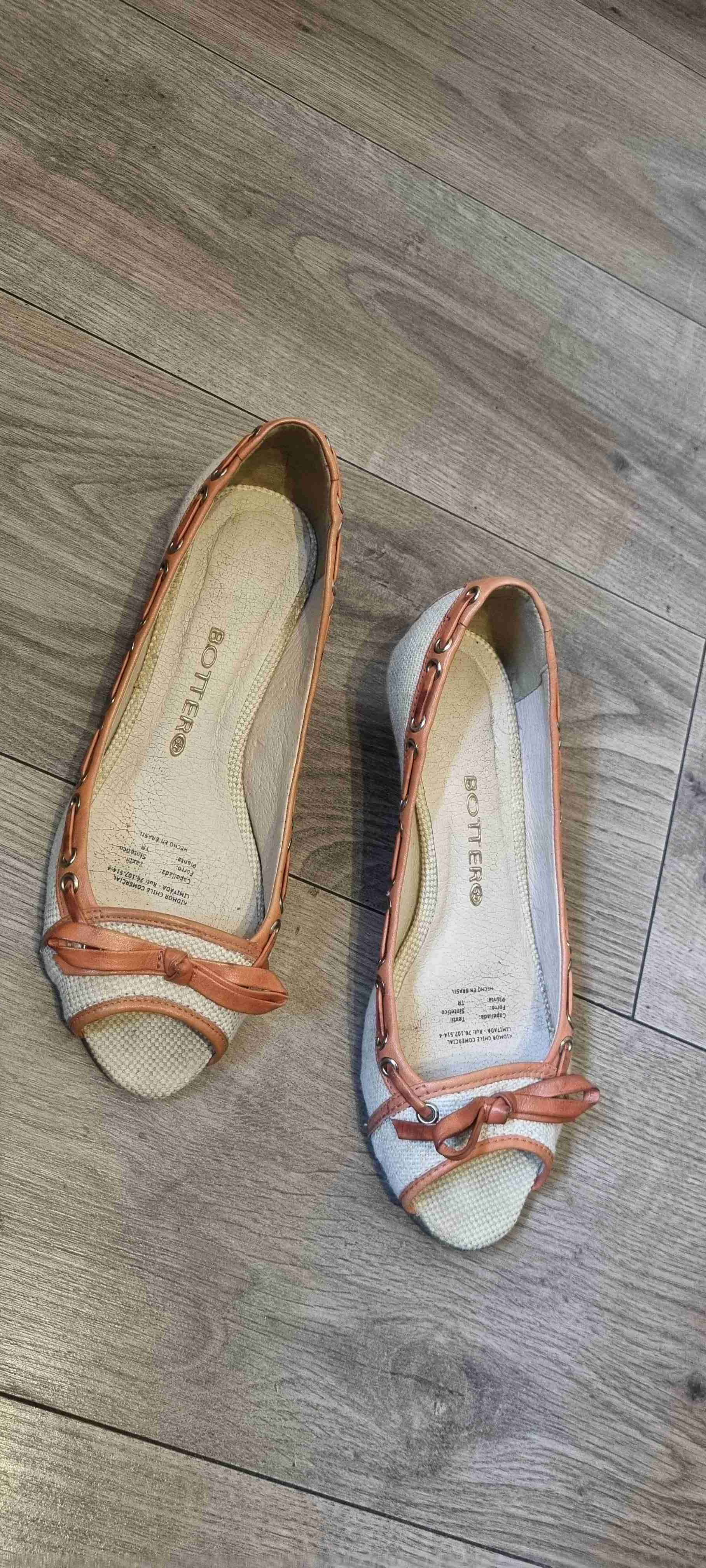 Zapatos planos Bottero beige - miniatura 2