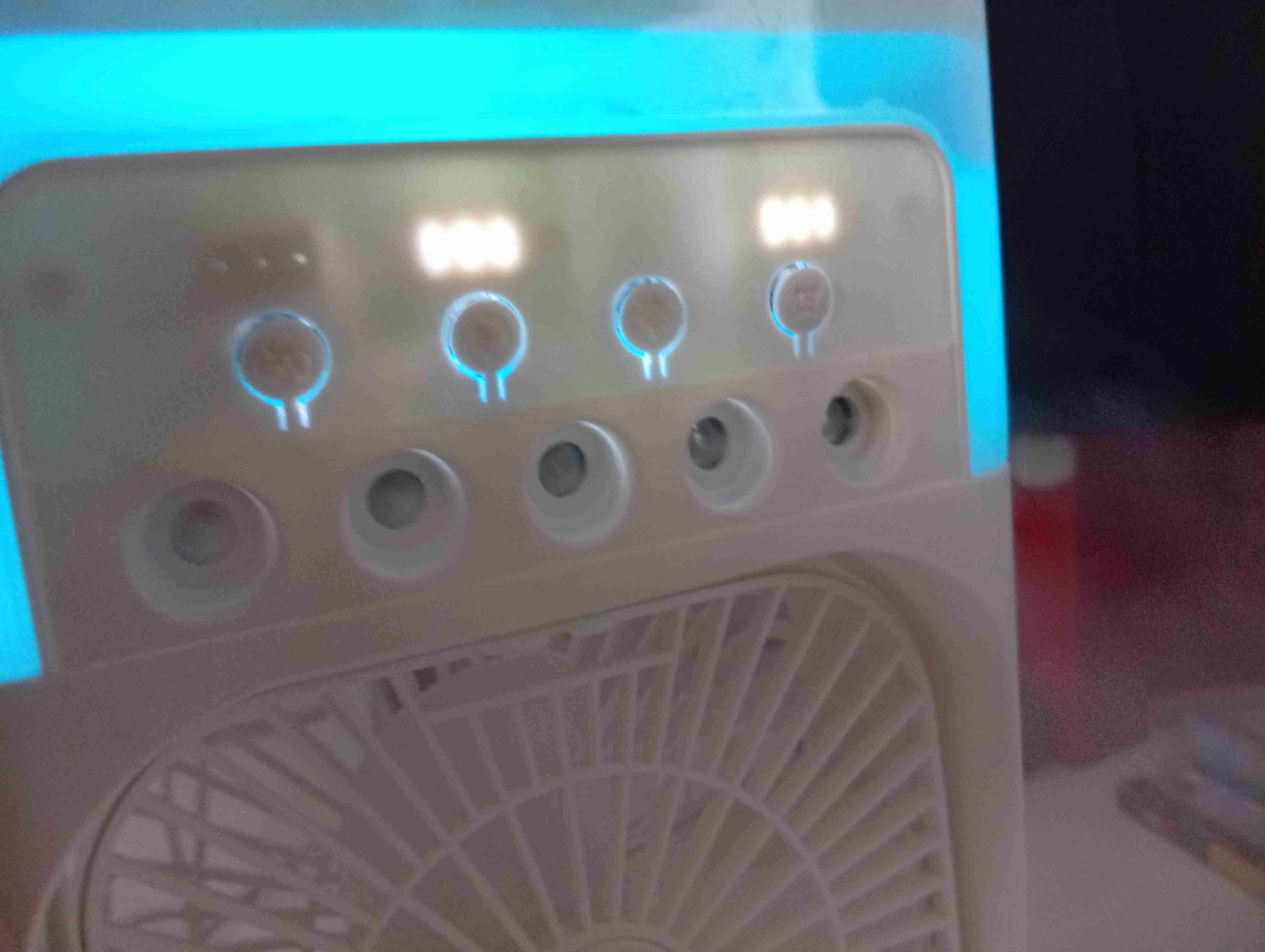 Ventilador portátil USB blanco - miniatura 4