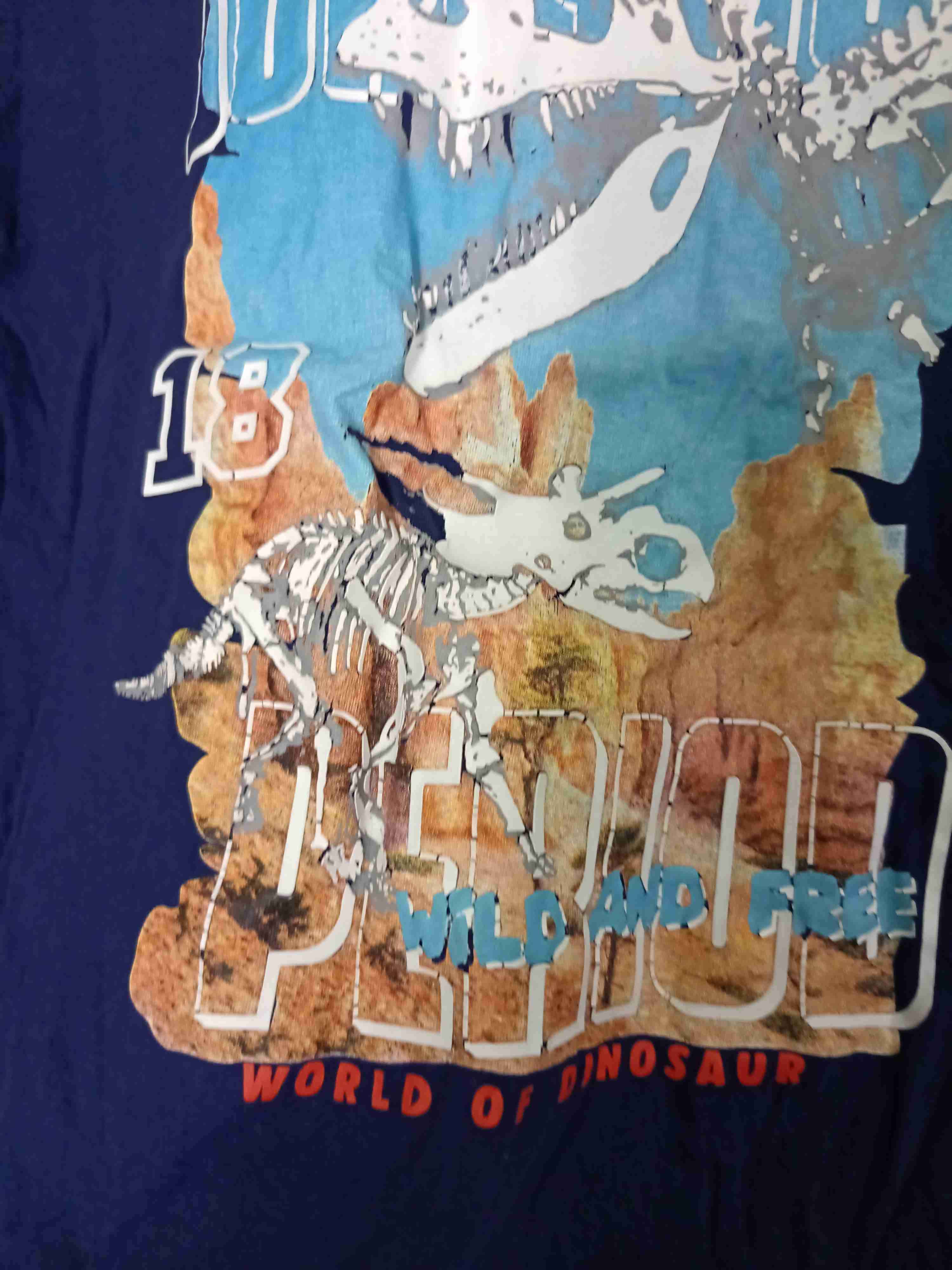 Polera manga larga azul niño - miniatura 2