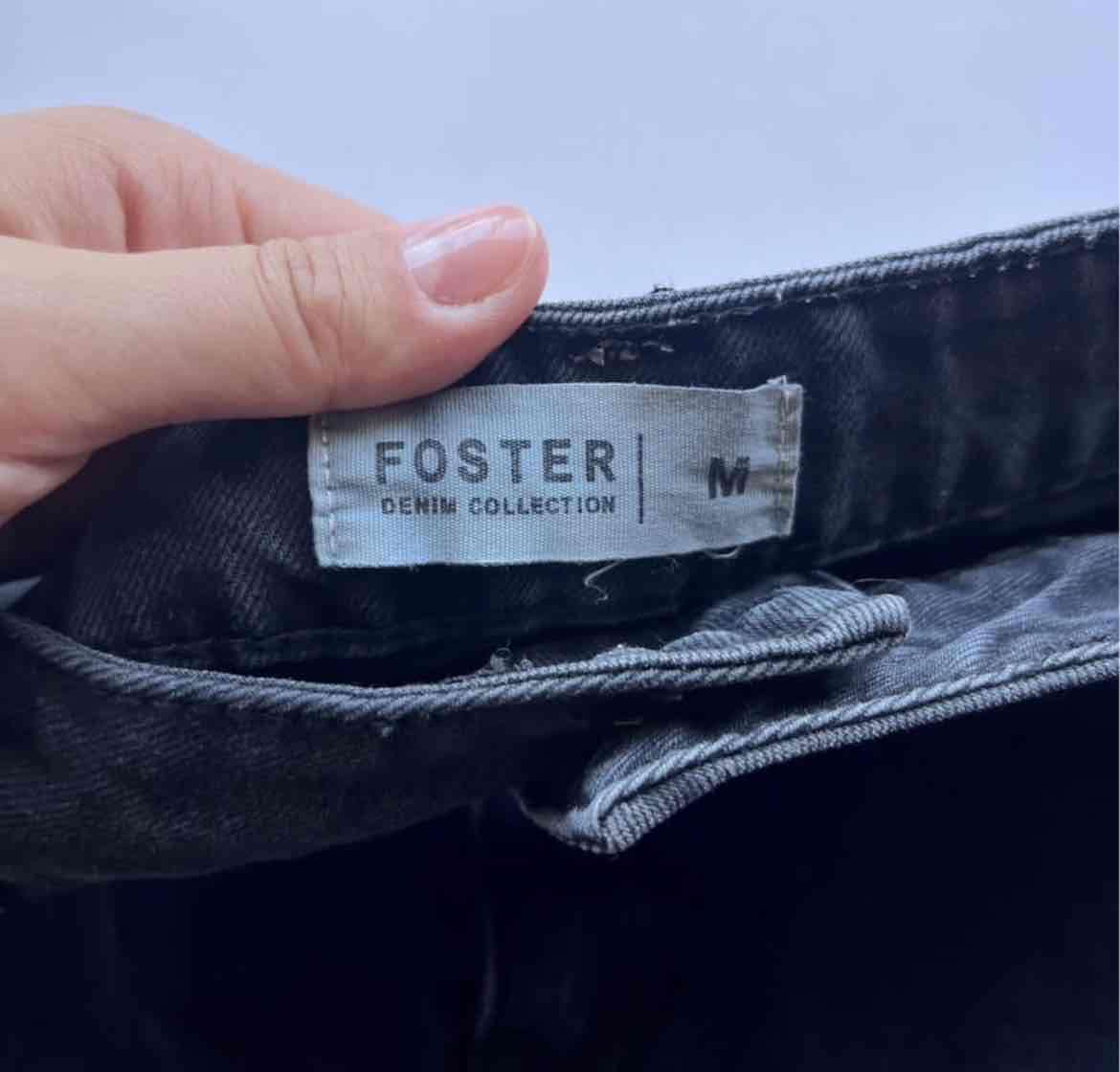 Mini falda negra desgastada FOSTER - miniatura 2