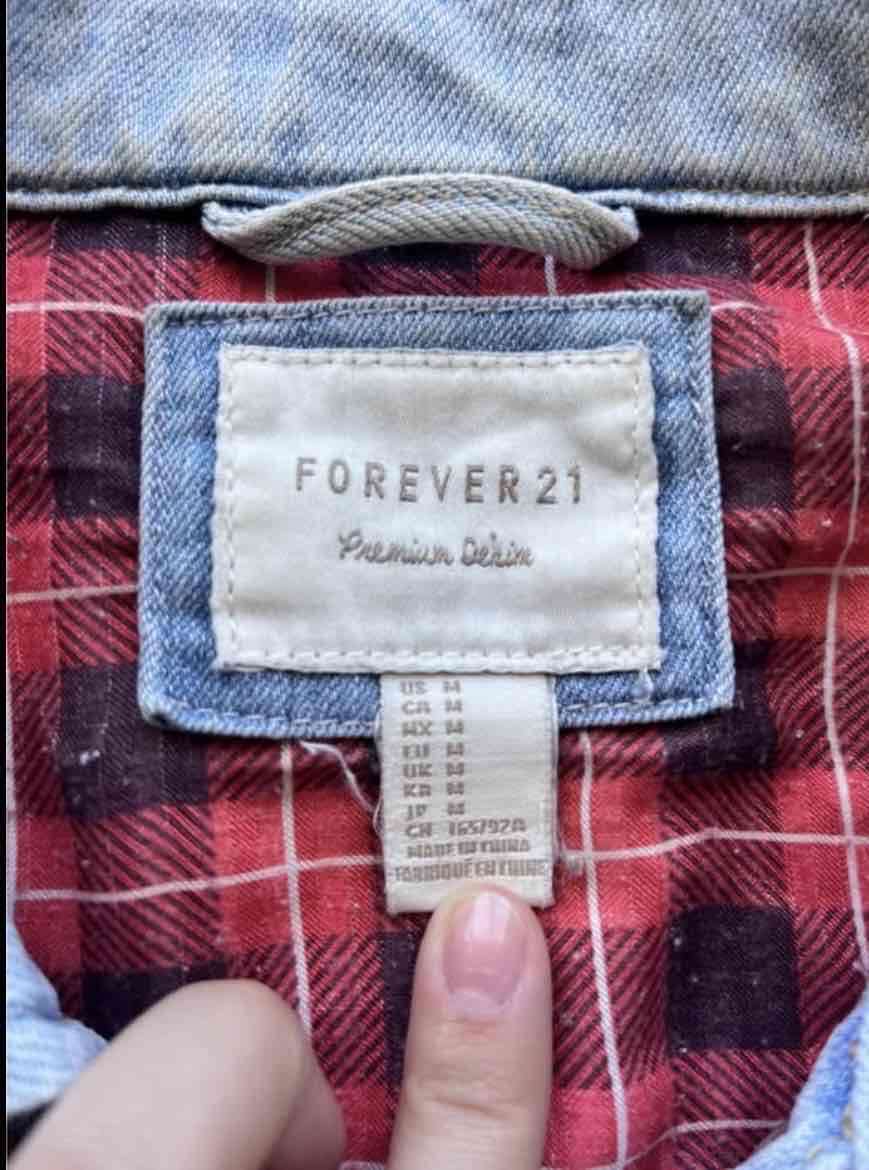Chaqueta de mezclilla FOREVER21 - miniatura 2