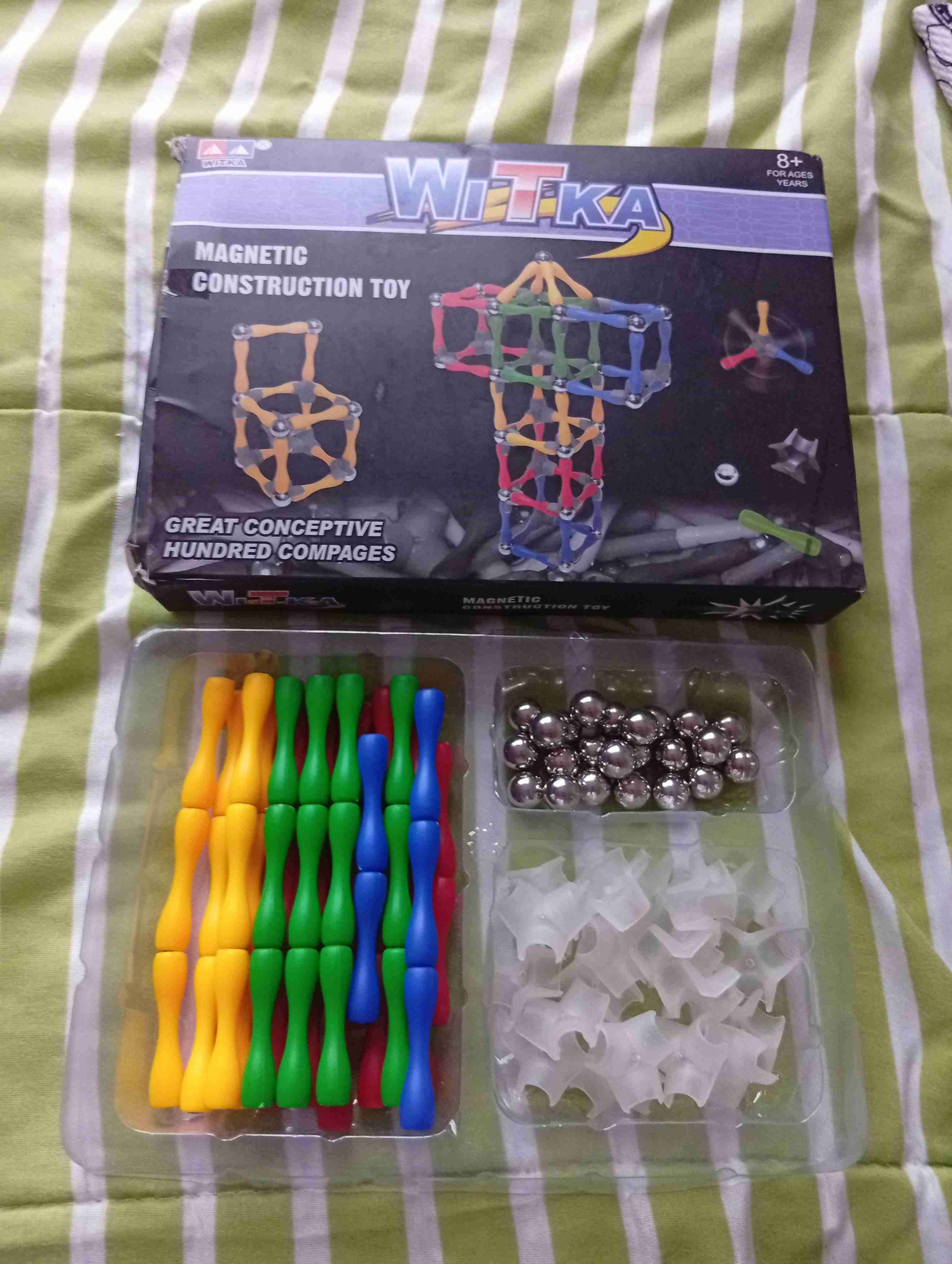 Set de construcción magnético Witka