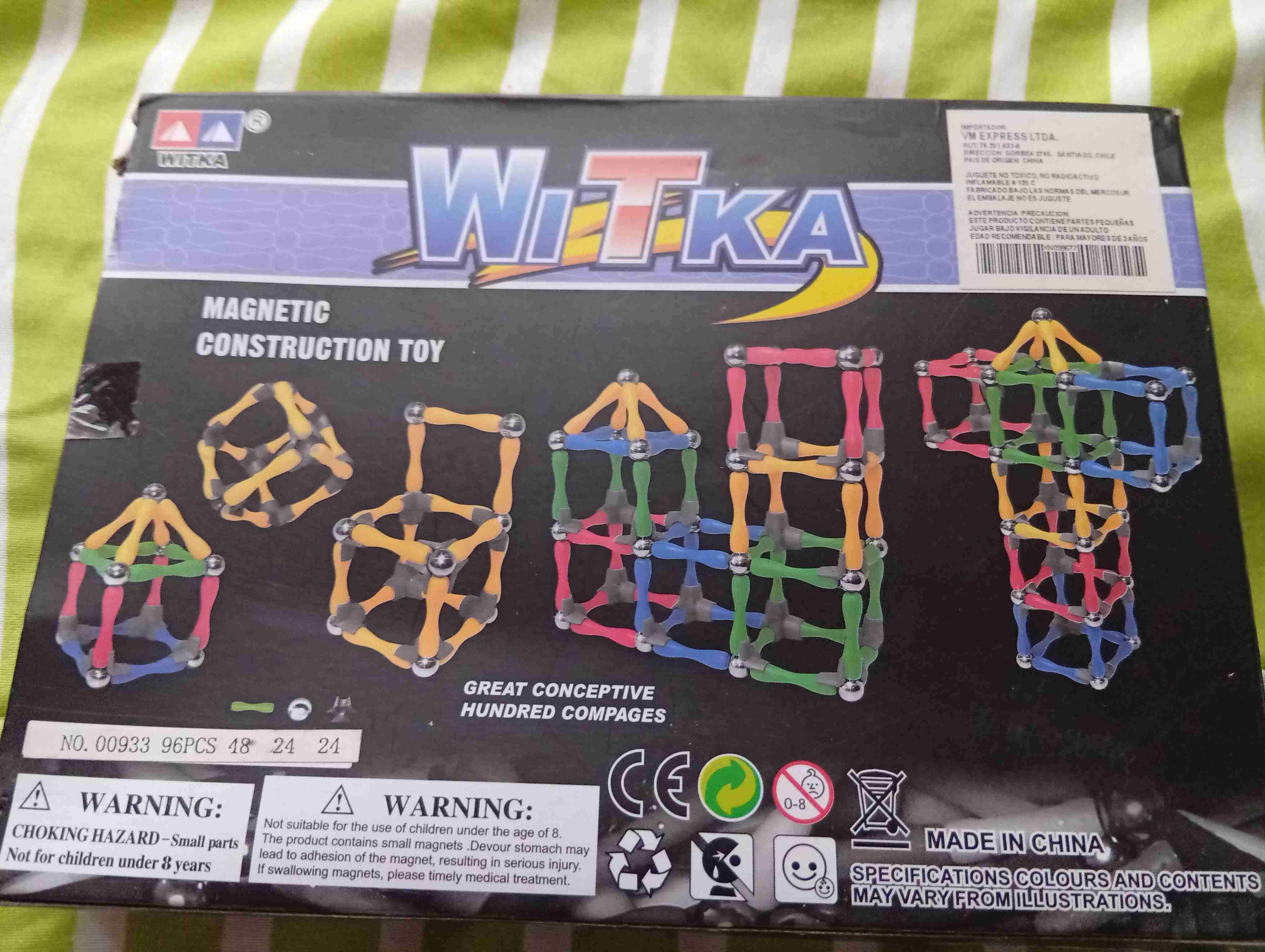 Set de construcción magnético Witka - miniatura 2
