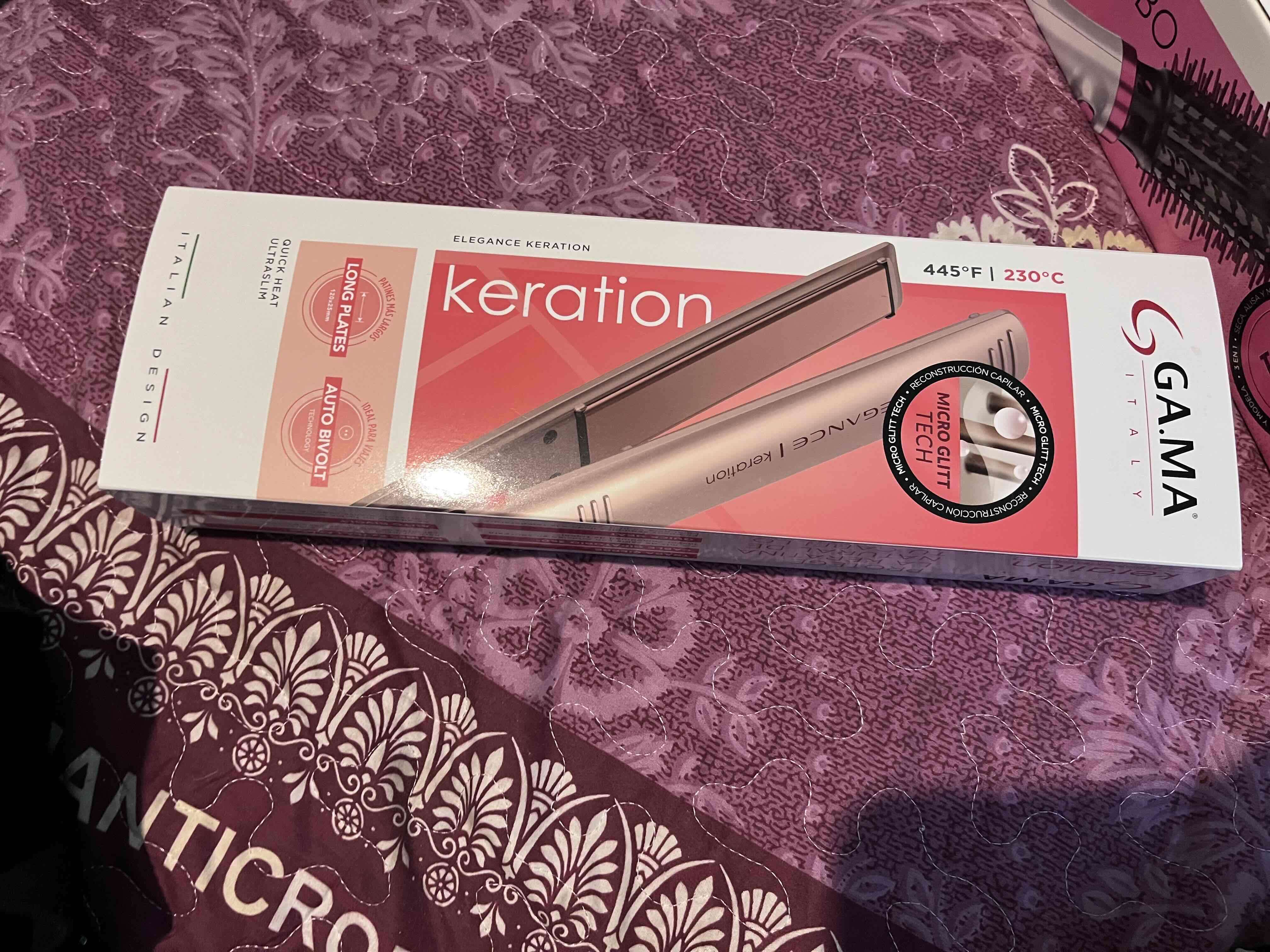 Plancha de pelo Gama Keration