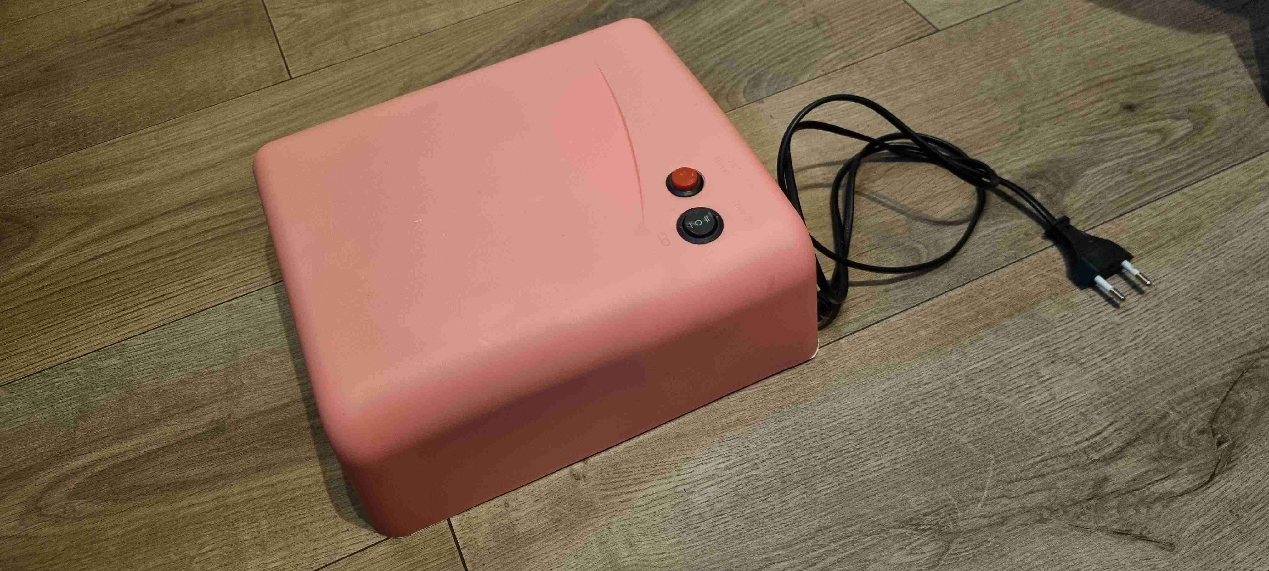 Lámpara UV para uñas rosa - miniatura 3