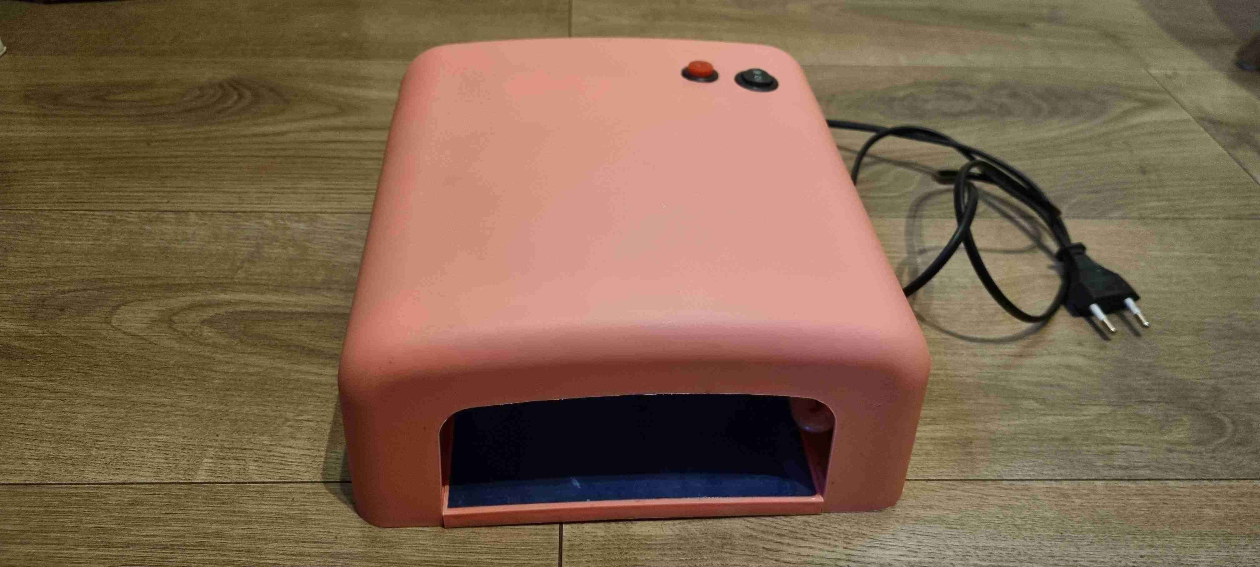 Lámpara UV para uñas rosa - miniatura 4