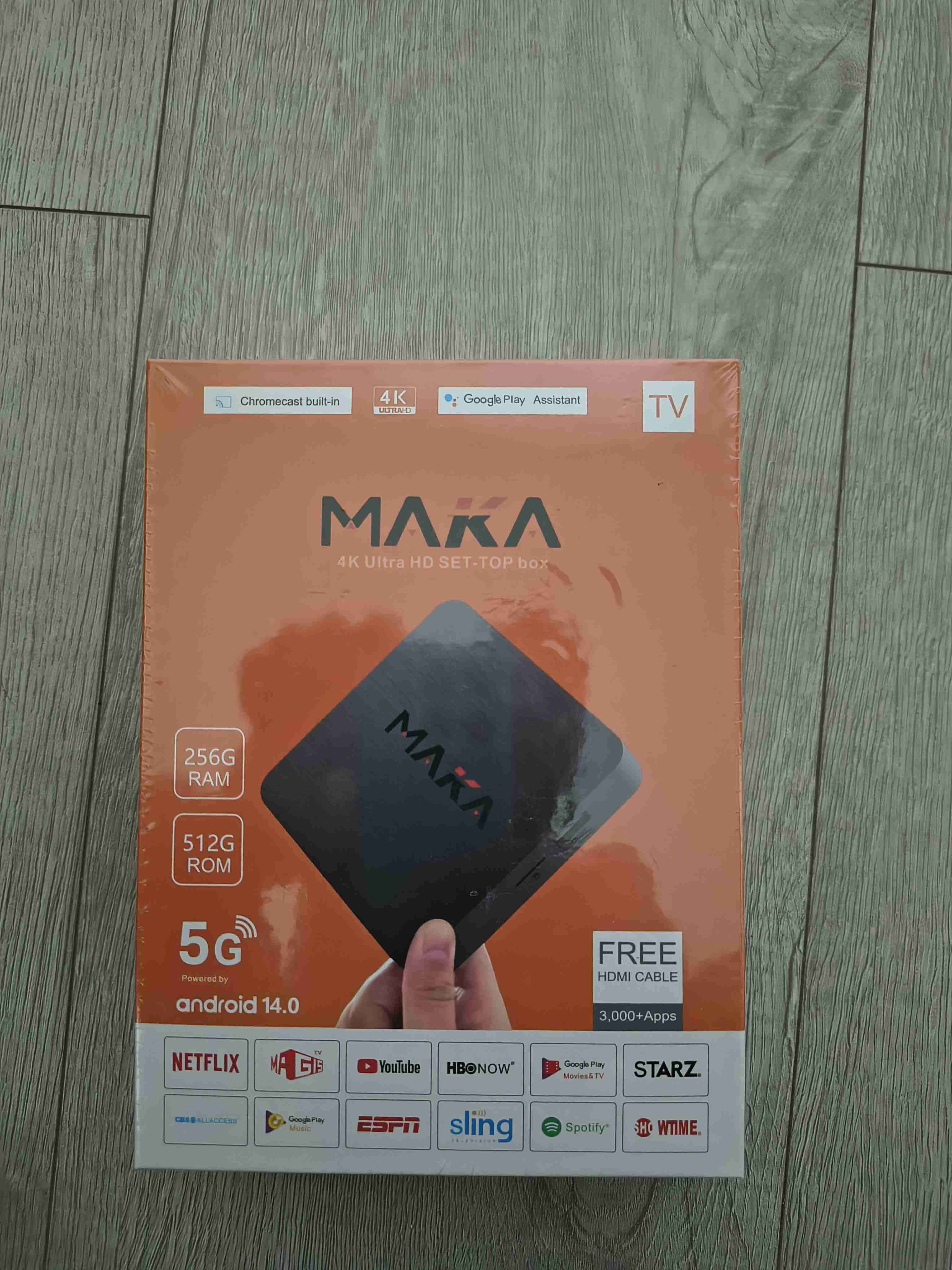 Caja TV 4K Ultra HD MAKA - miniatura 1