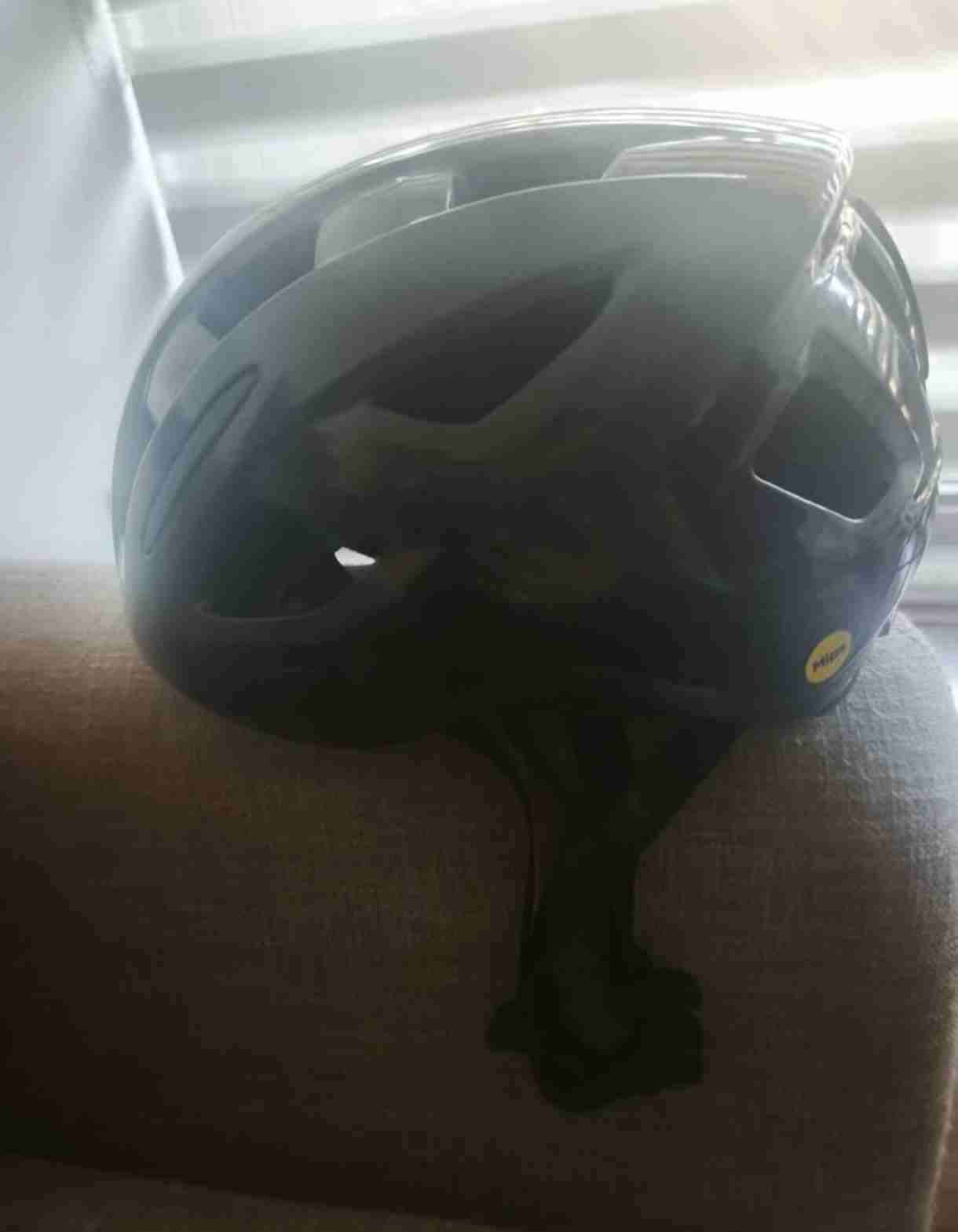 Casco de bicicleta azul oscuro - miniatura 1