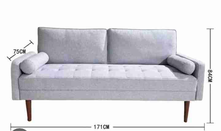 Sofá gris moderno - miniatura 4