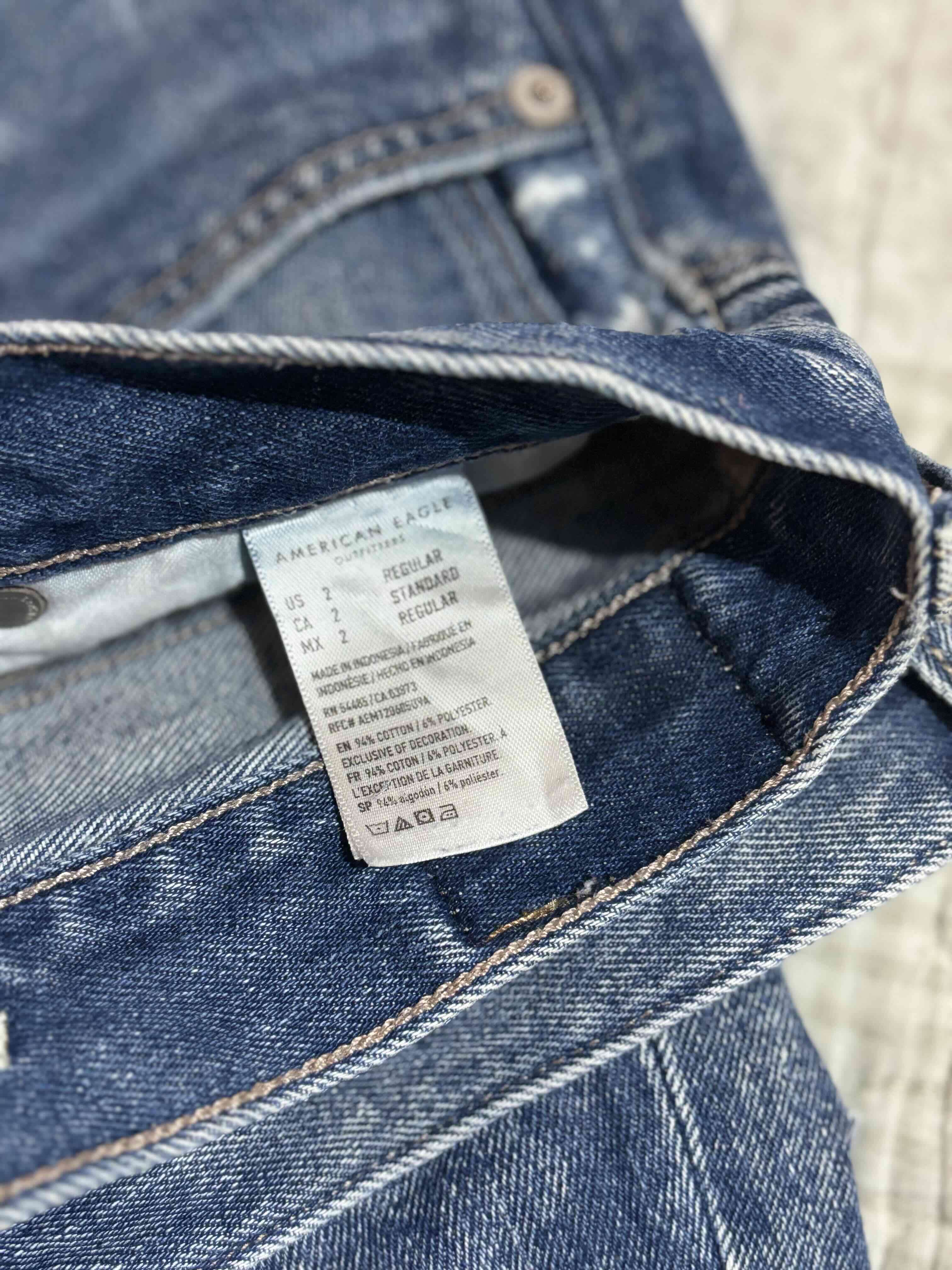 Jeans azul American Eagle - miniatura 4