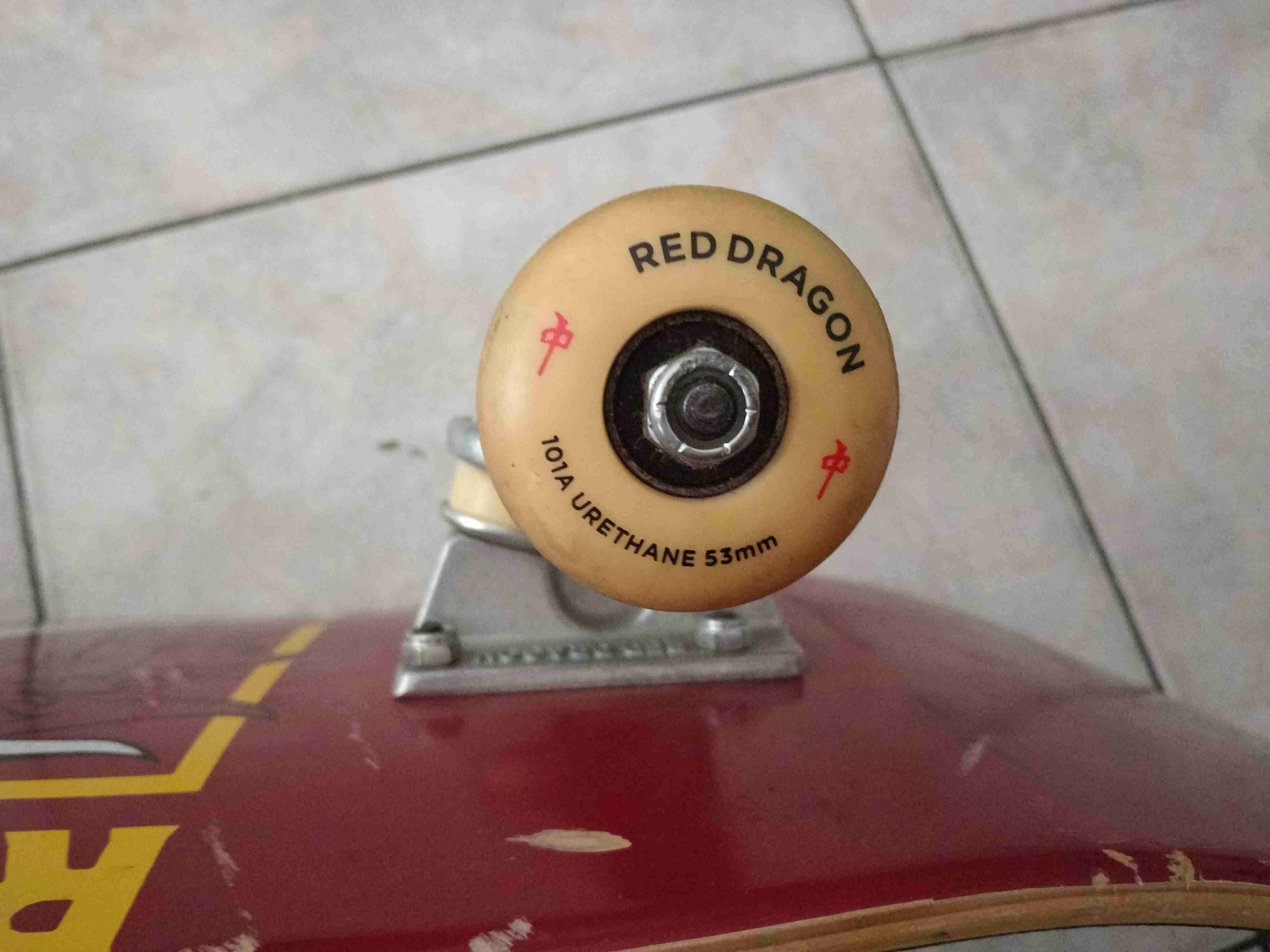 Skateboard Red Dragon rojo - miniatura 3