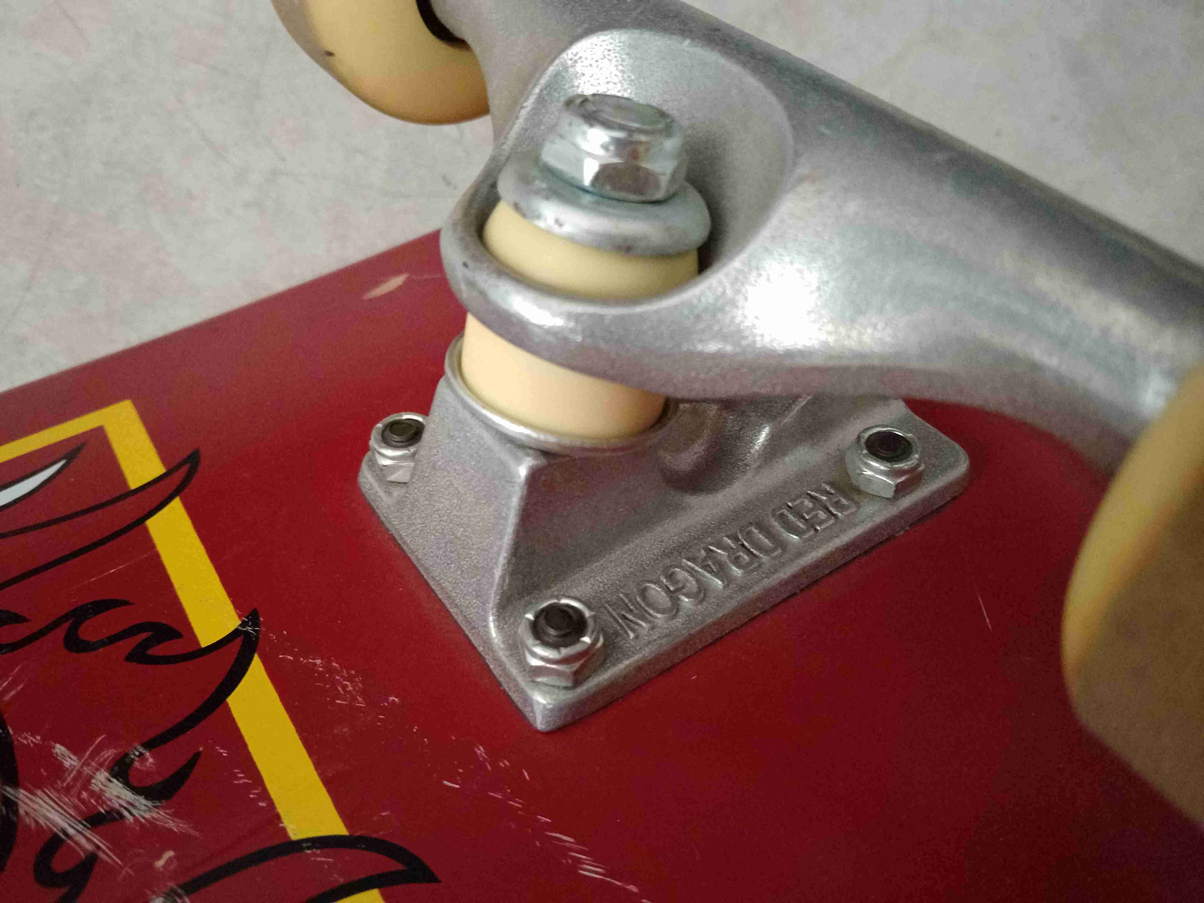 Skateboard Red Dragon rojo - miniatura 4