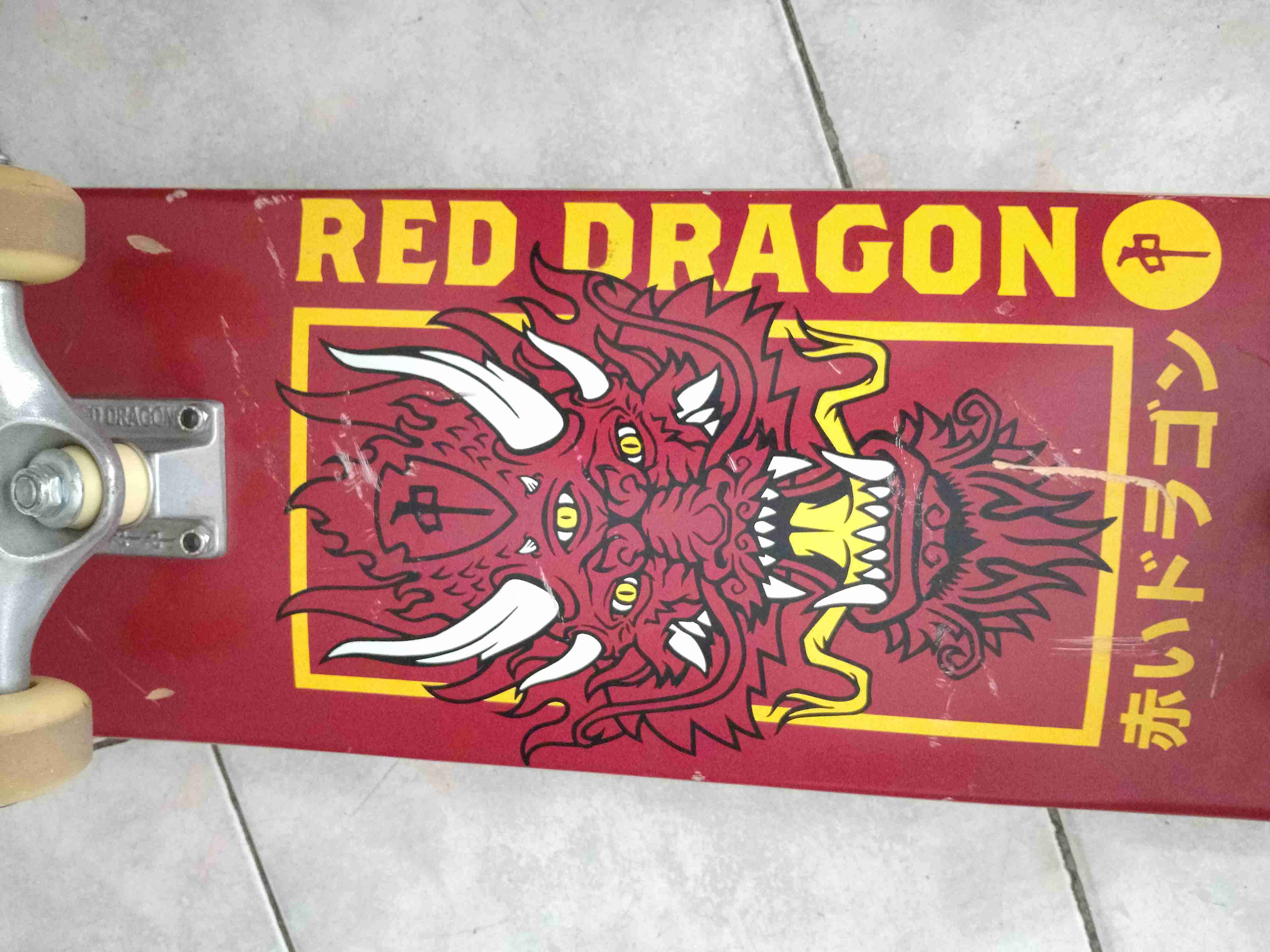 Skateboard Red Dragon rojo - miniatura 5