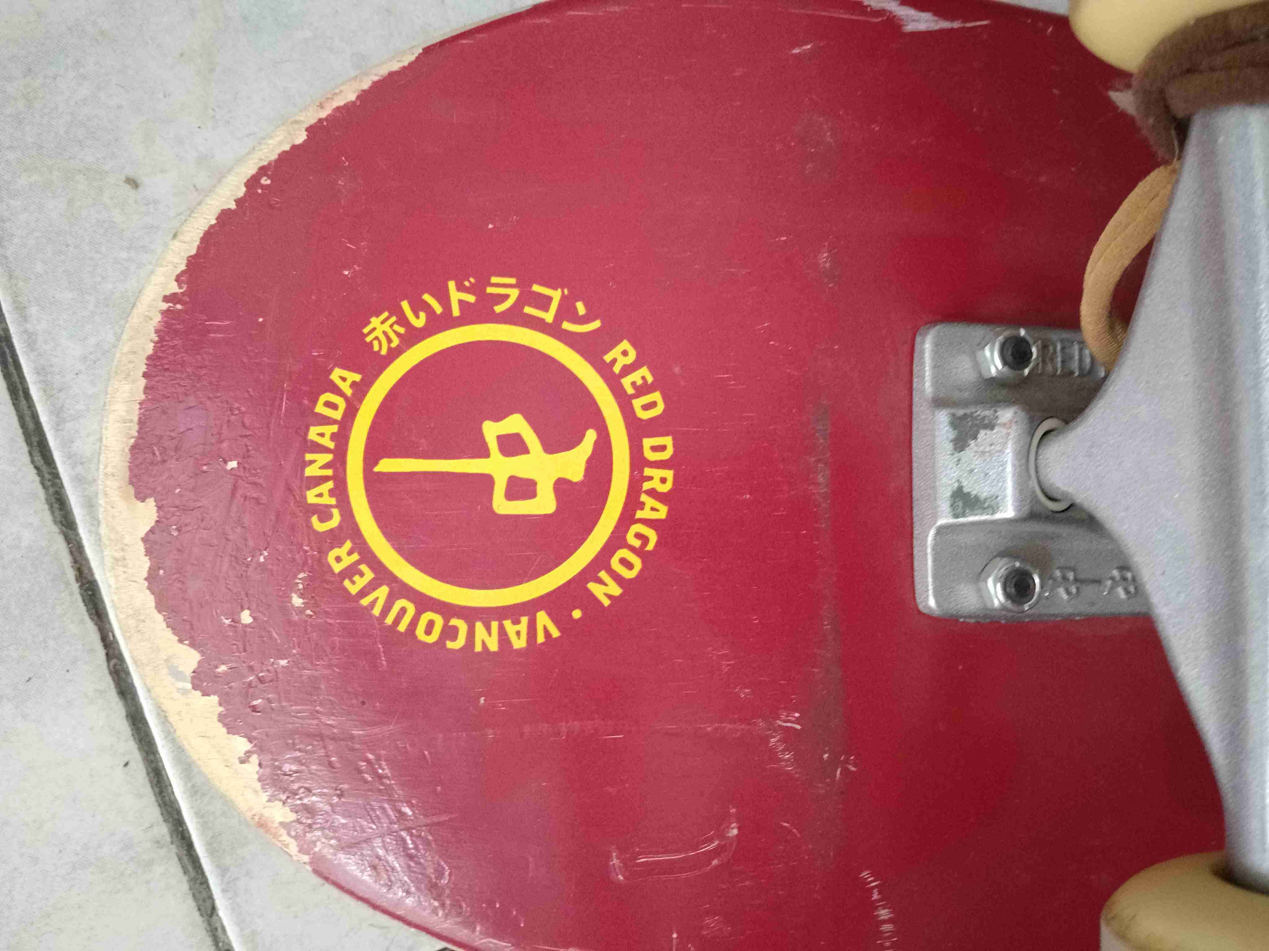 Skateboard Red Dragon rojo - miniatura 6