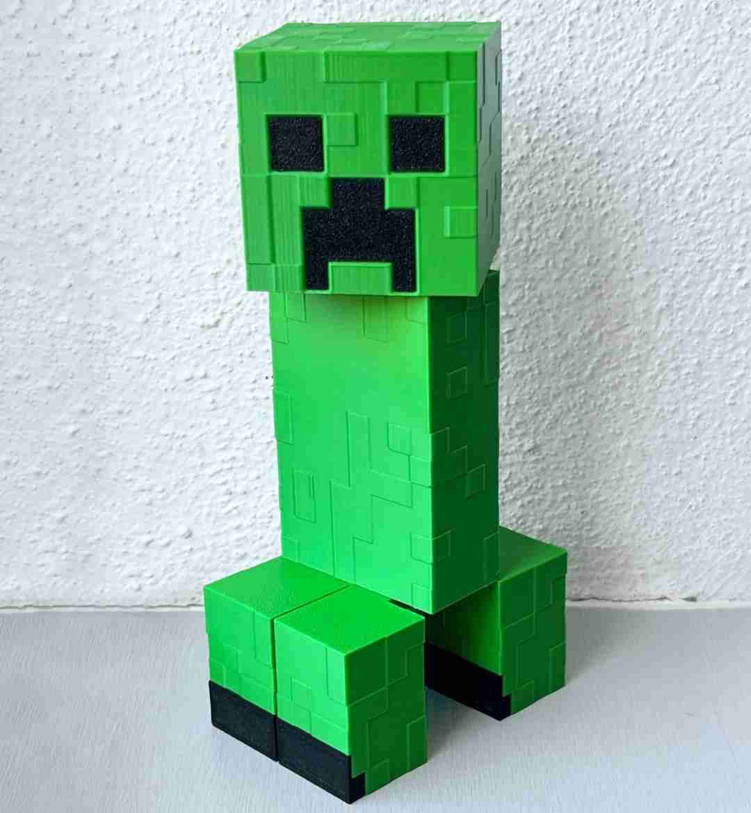 Figura 3D Creeper de Minecraft - miniatura 2