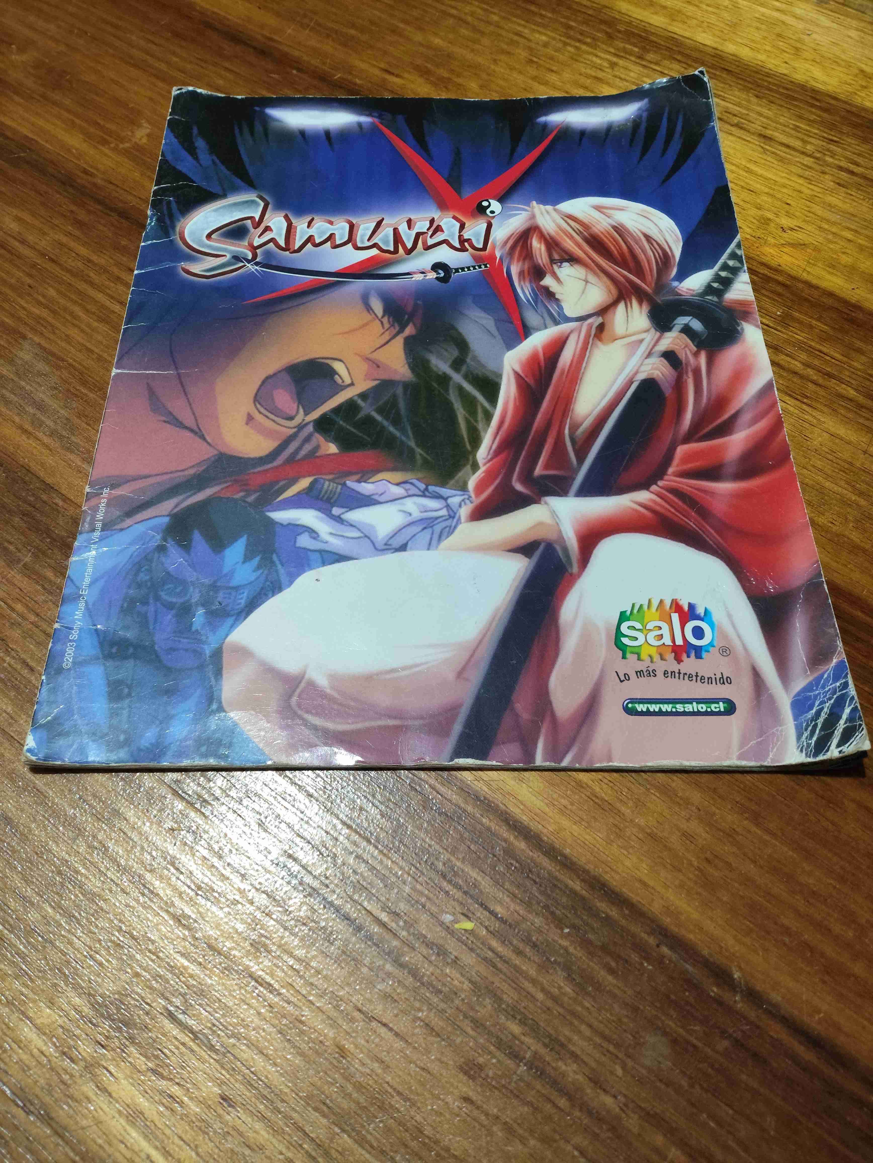 Revista Samurai X 2004 época SALO - miniatura 1