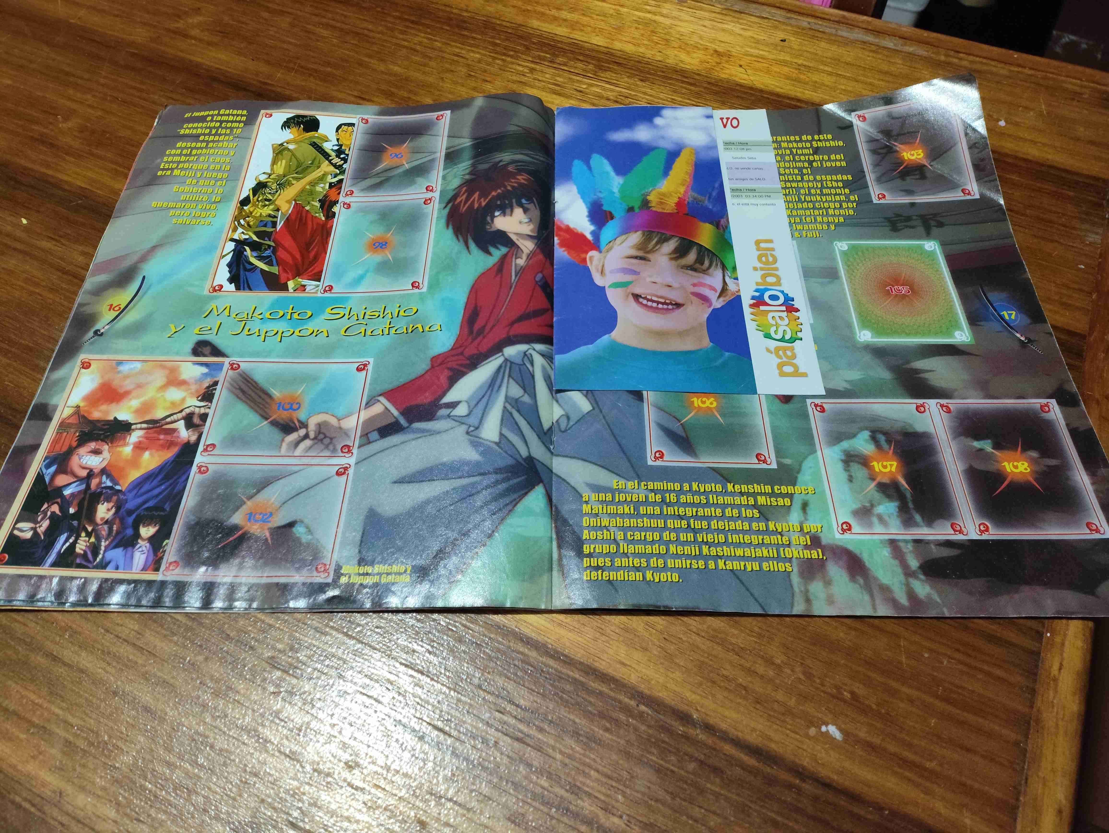 Revista Samurai X 2004 época SALO - miniatura 4