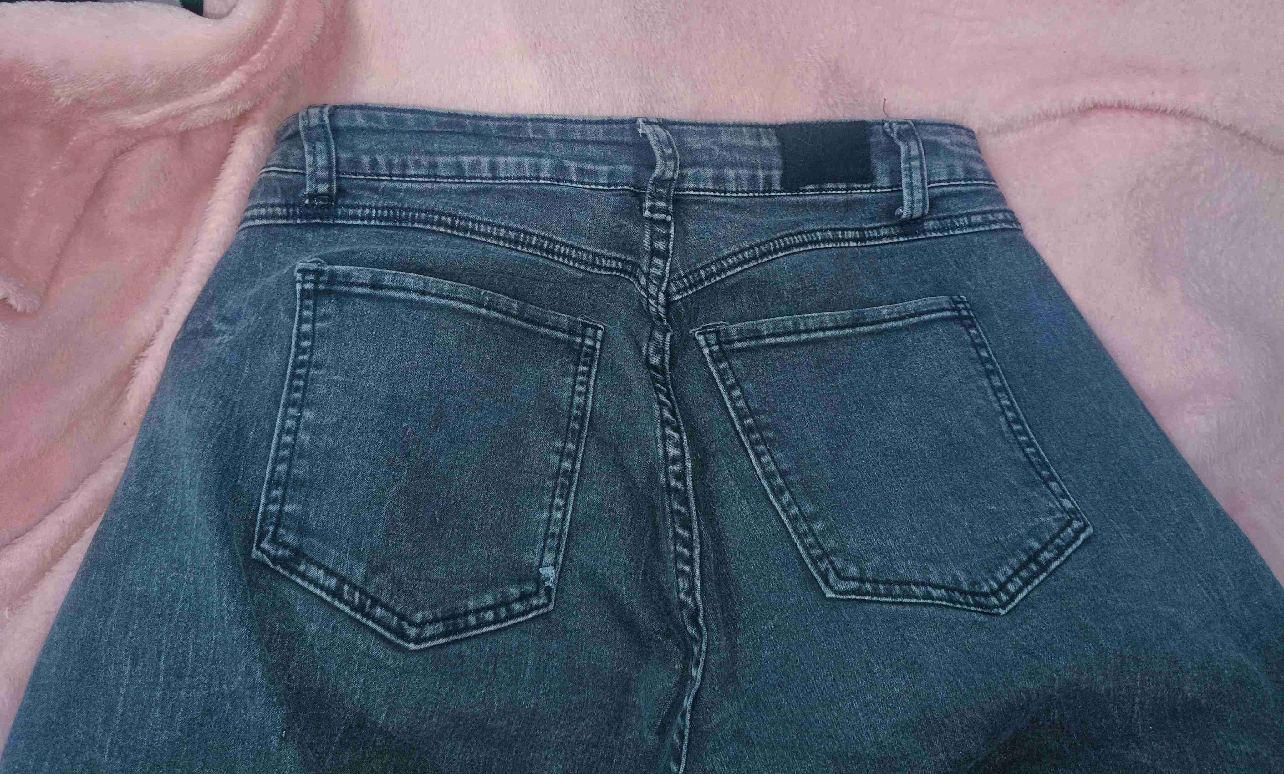 Jeans gris oscuro  ancho - miniatura 2