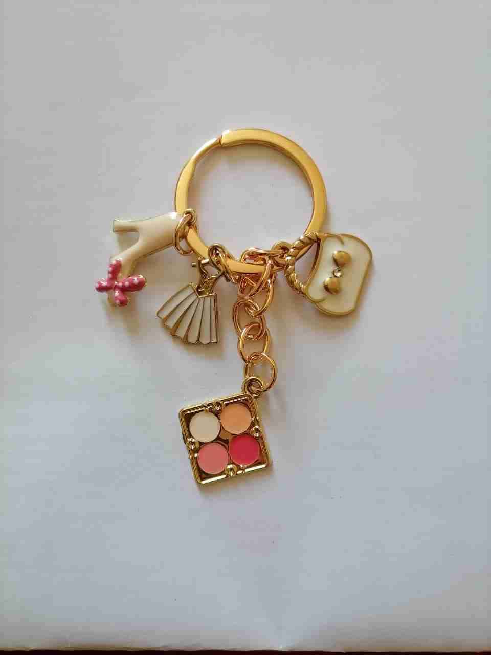 Llavero con dijes coloridos - miniatura 4