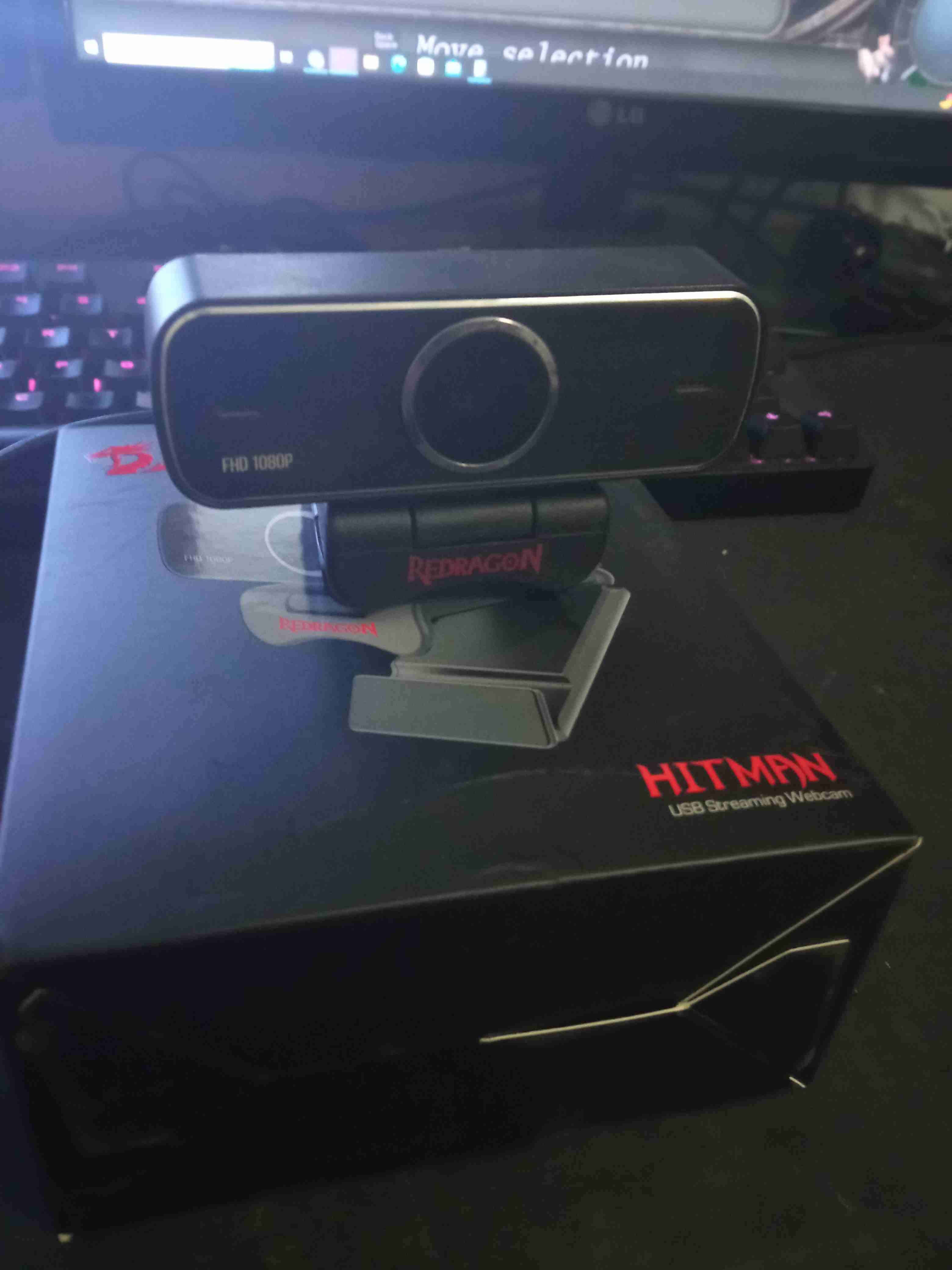 Webcam Redragon FHD 1080P - 1