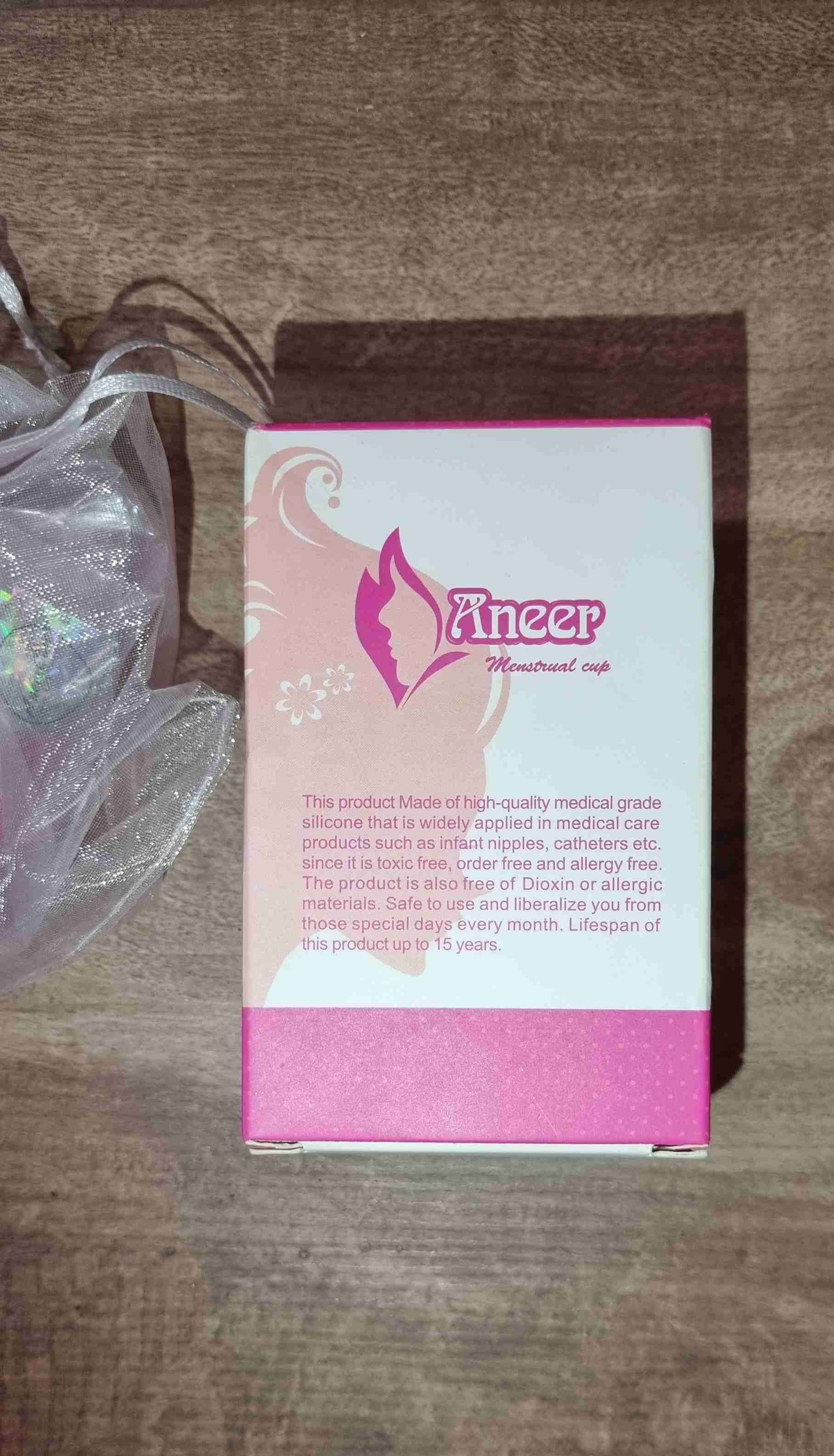 Copa menstrual Aneer rosa - miniatura 3