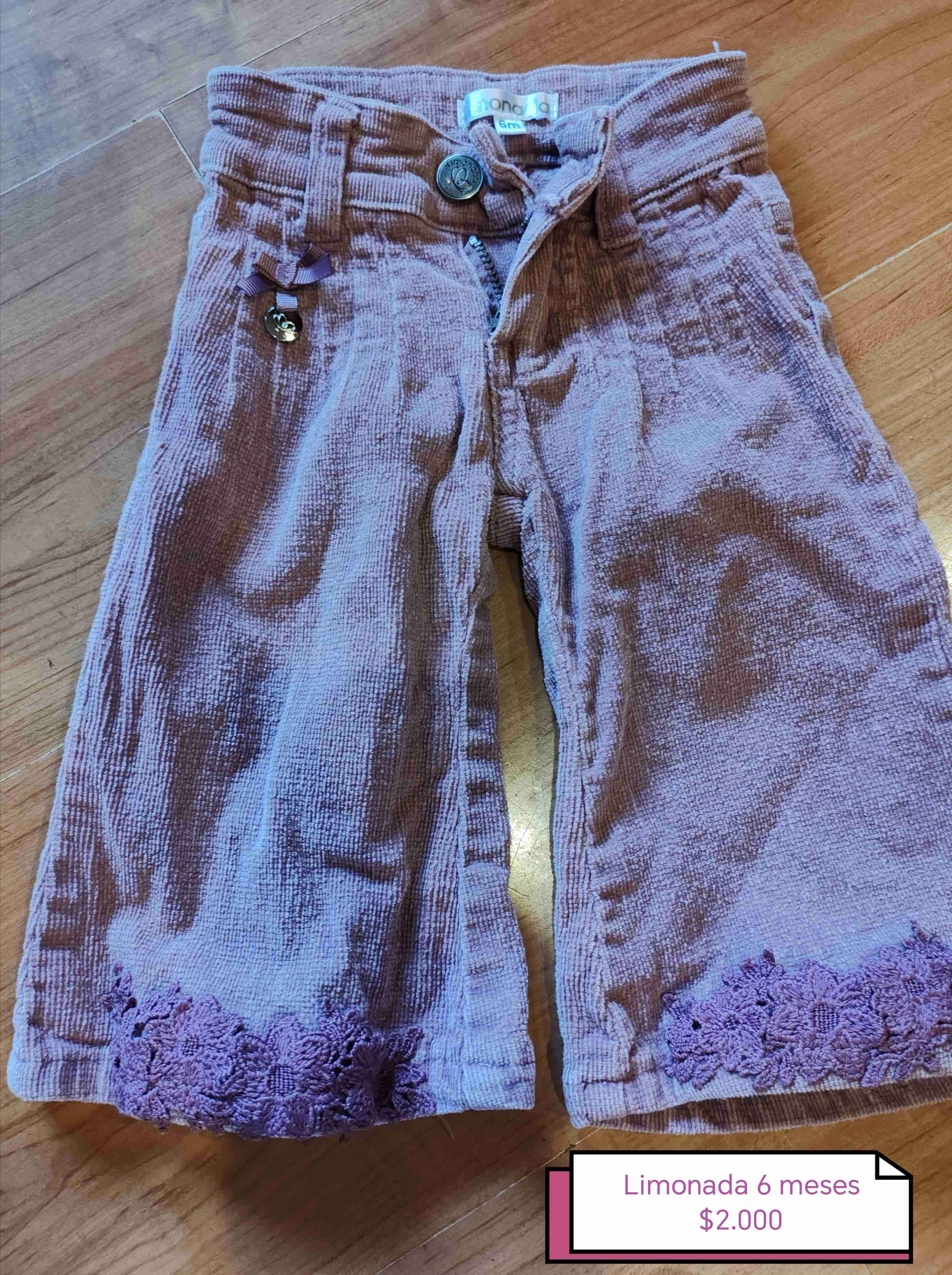Pantalones bebé Limonada 6 meses - miniatura 1