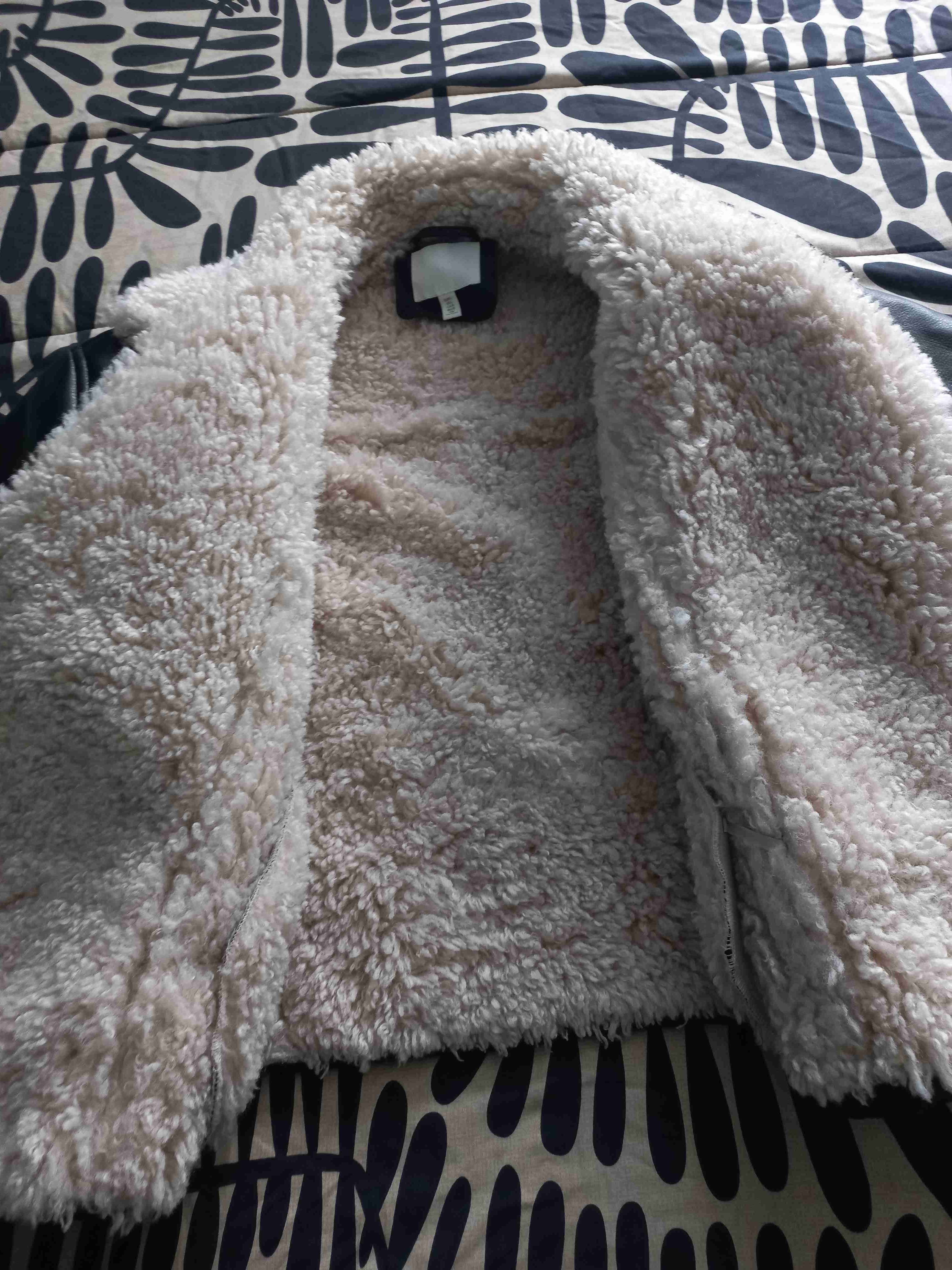 Chaqueta H&M negra de lana - miniatura 5