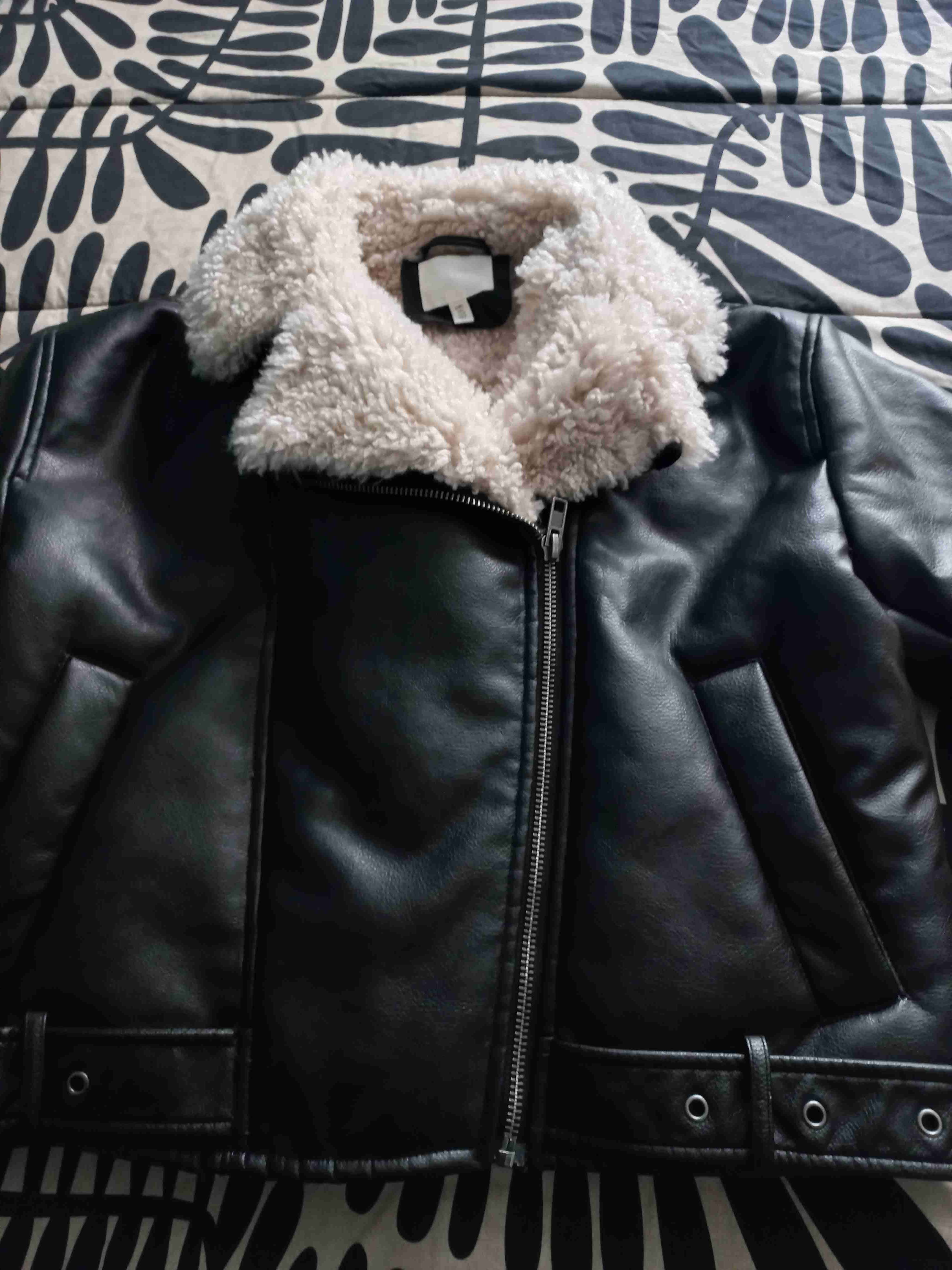 Chaqueta H&M negra de lana - miniatura 6