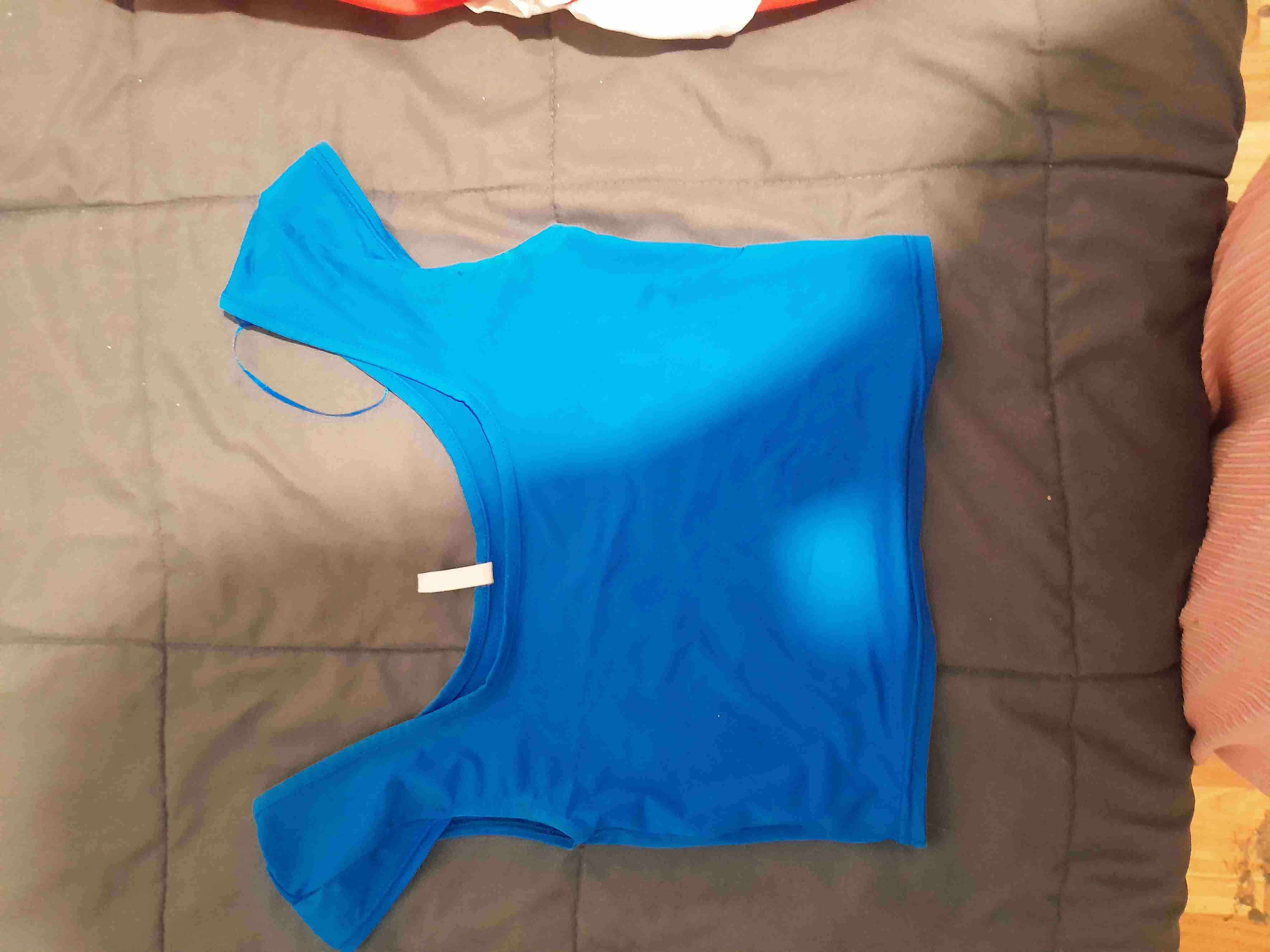 Polera Top azul mujer - miniatura 5