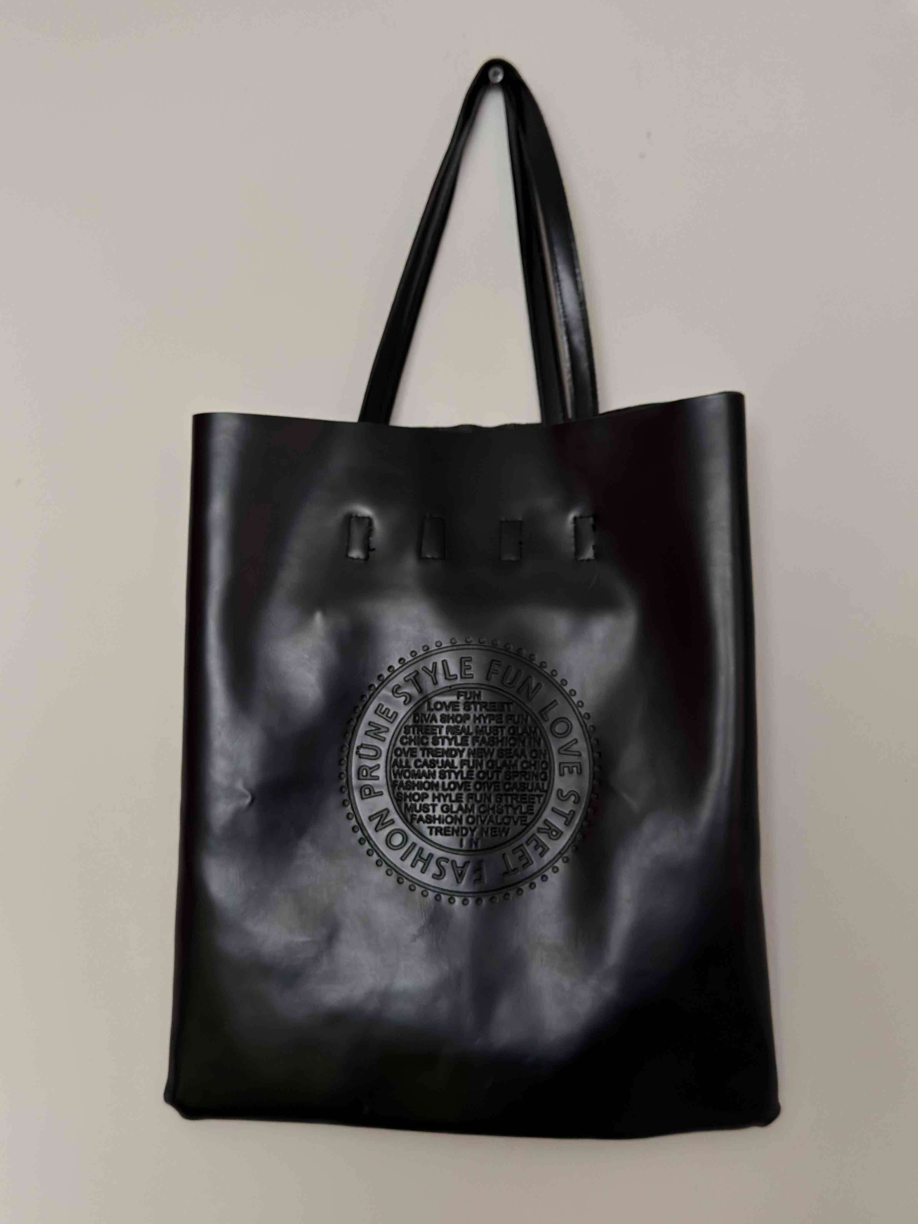 Bolso tote negro elegante - miniatura 2