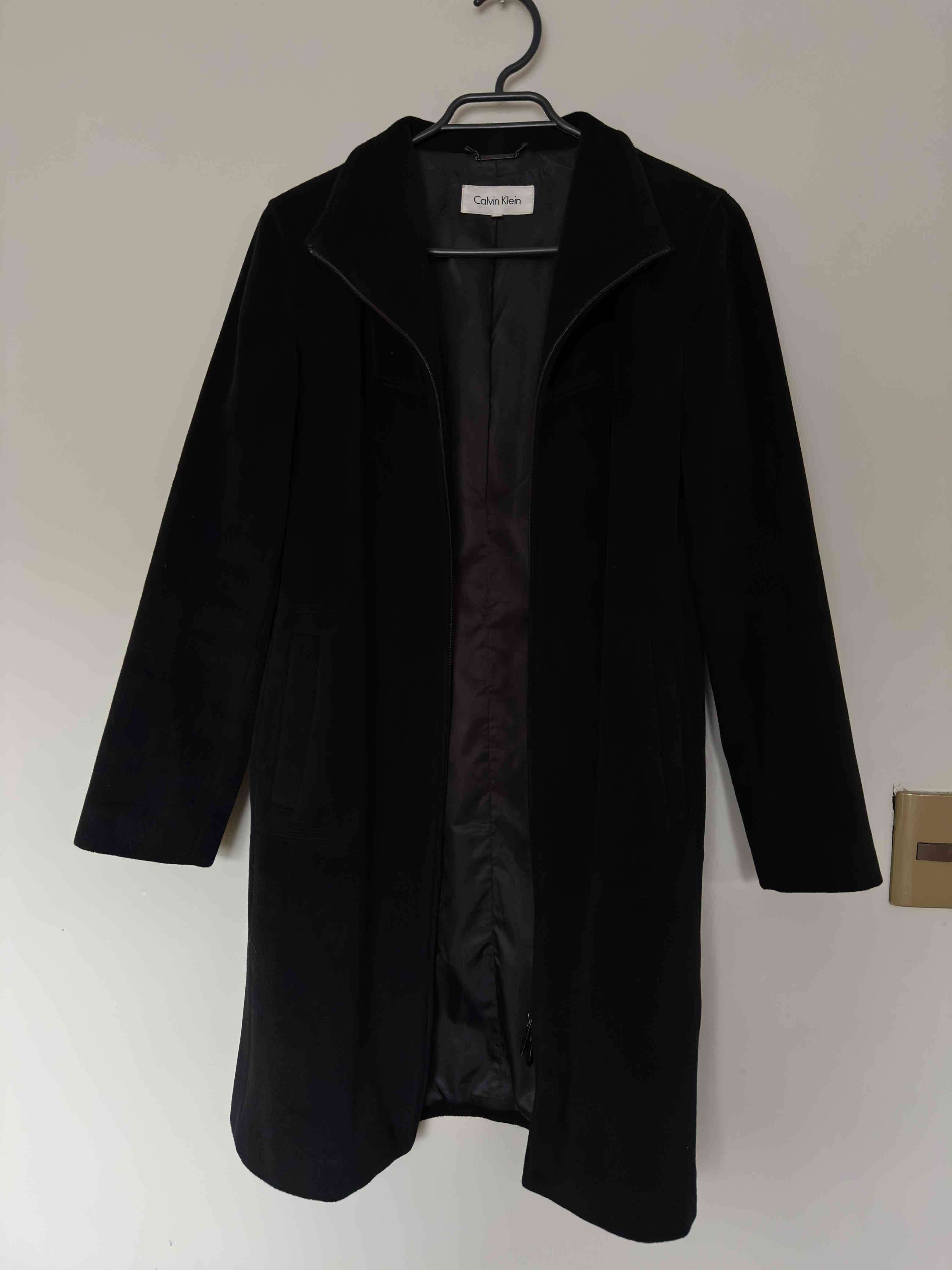 Abrigo negro Calvin Klein - miniatura 2