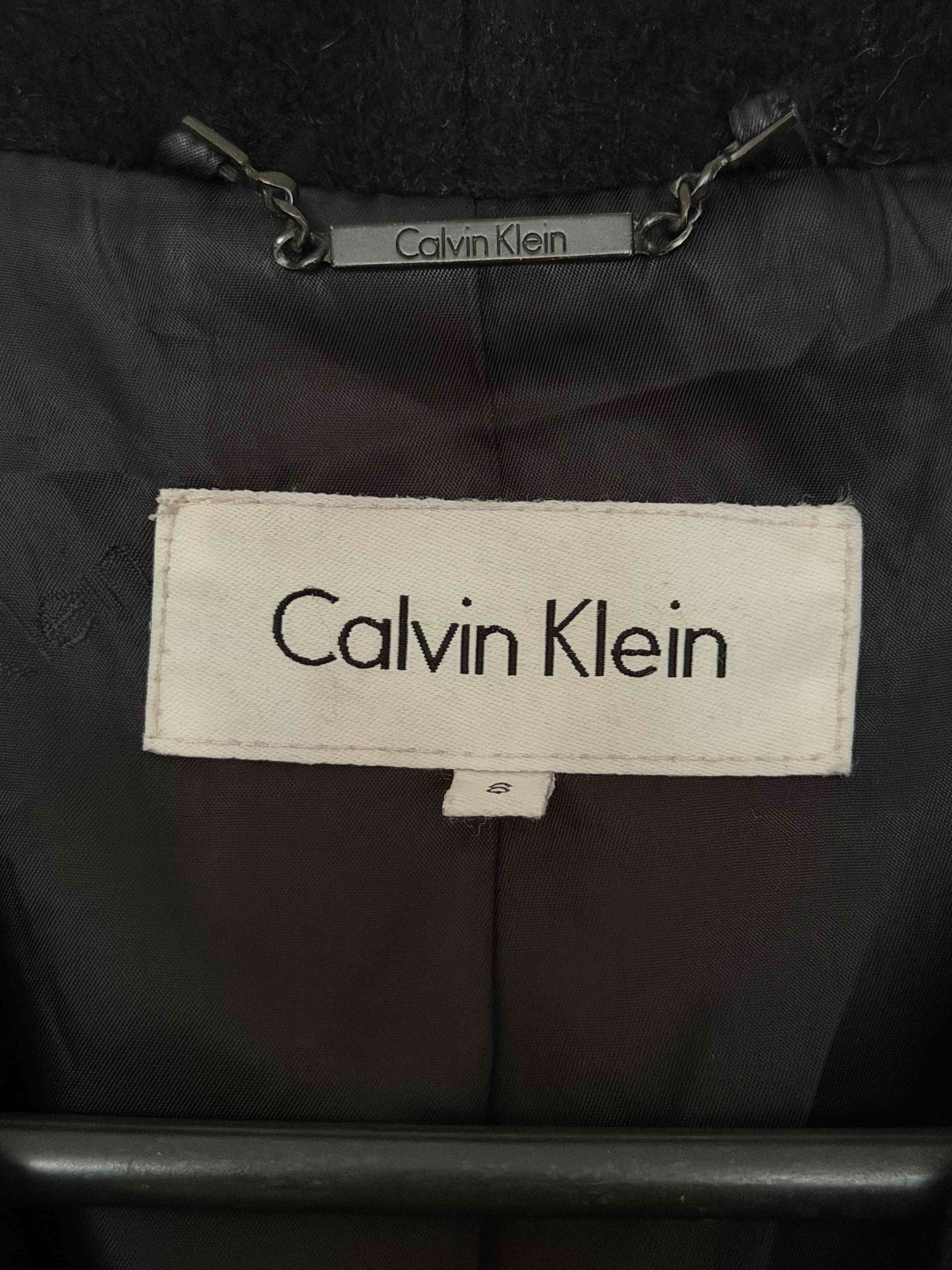 Abrigo negro Calvin Klein - miniatura 4
