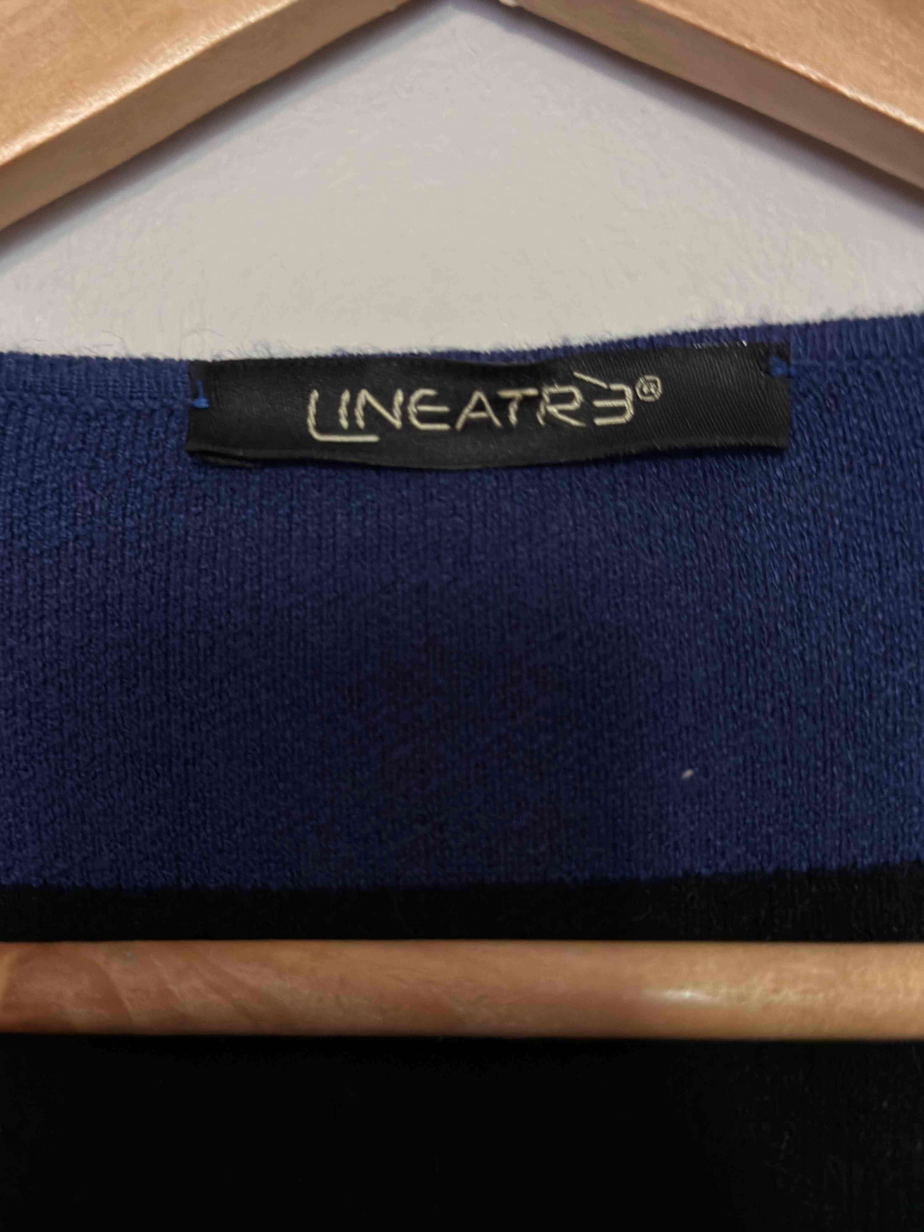 Cárdigan a rayas azul y negro - miniatura 3