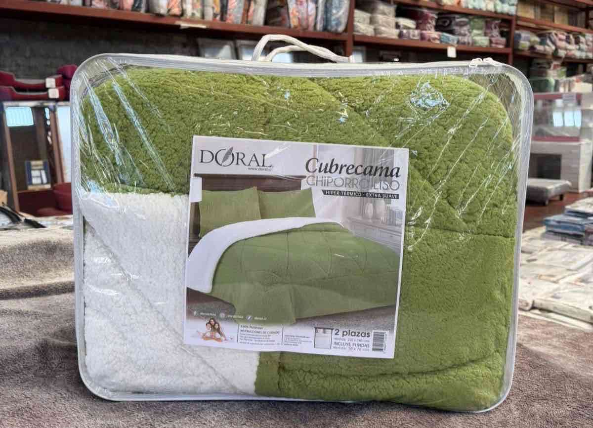 Cubrecama Sherpa Liso 2 Plazas - miniatura 4