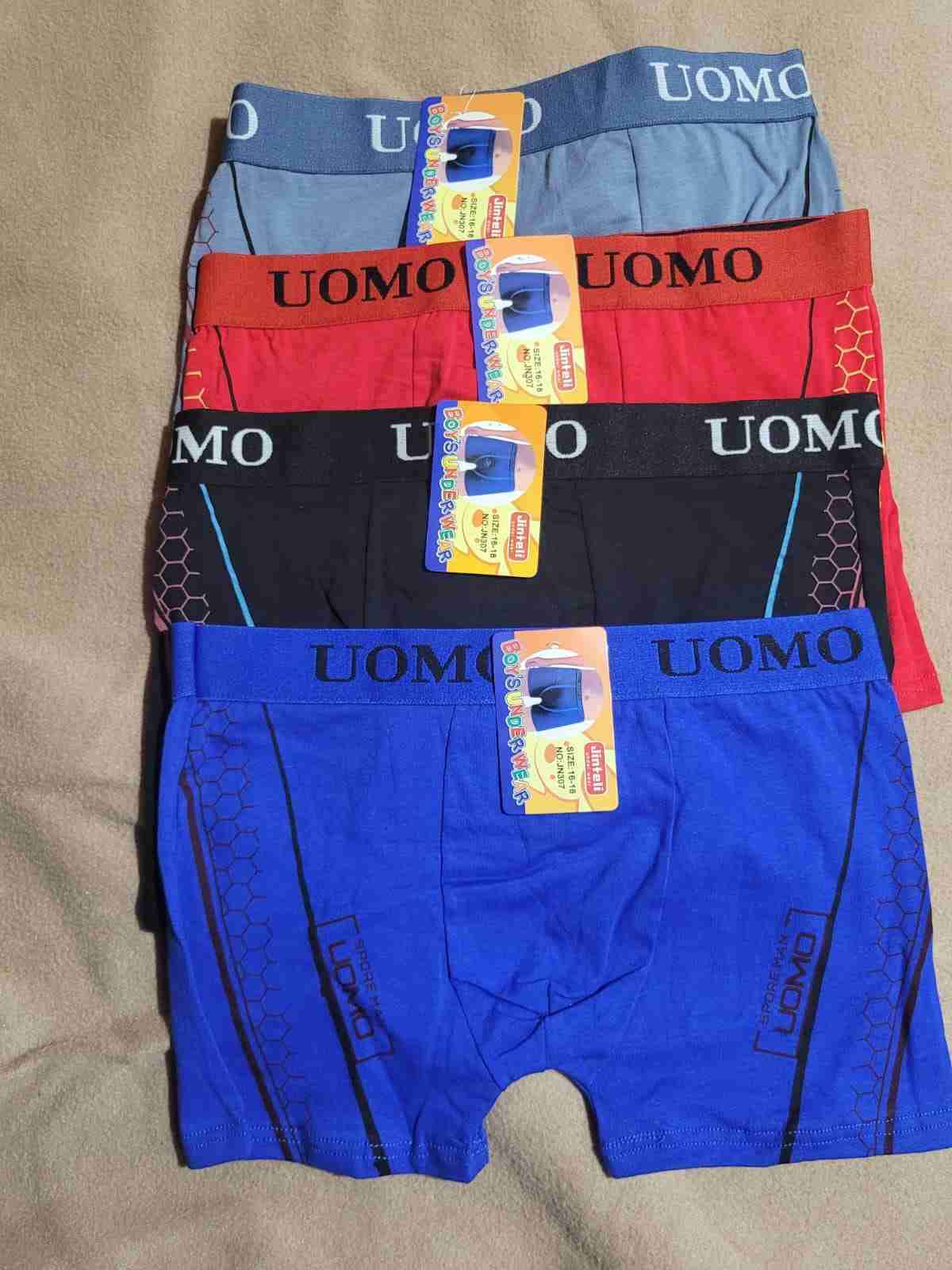 Ropa interior de niño azul y negra - miniatura 2